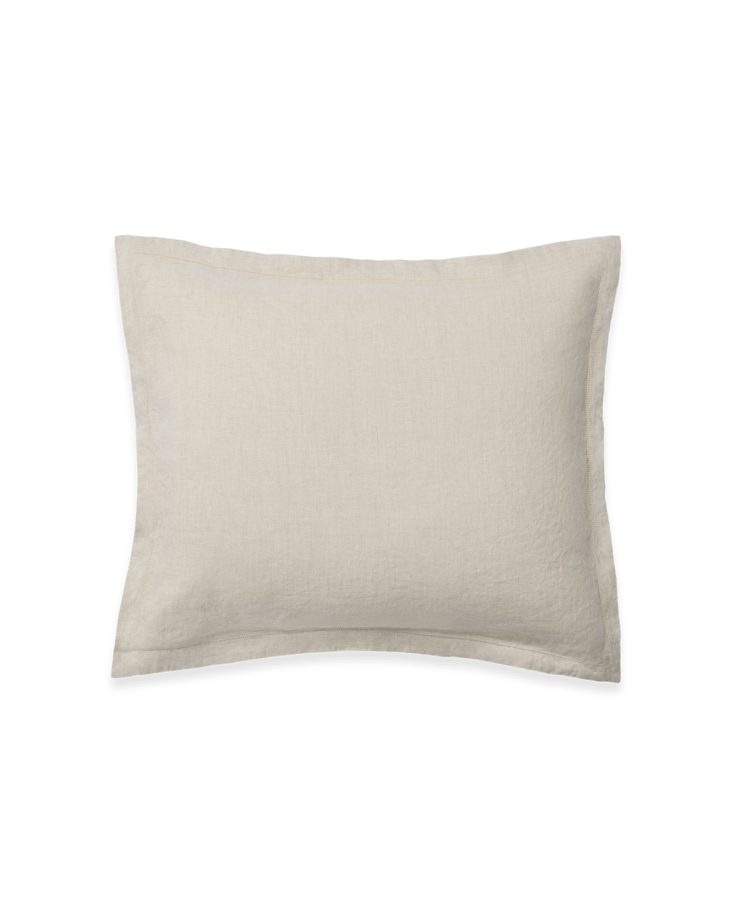Hemstitched Linen Pillowcase