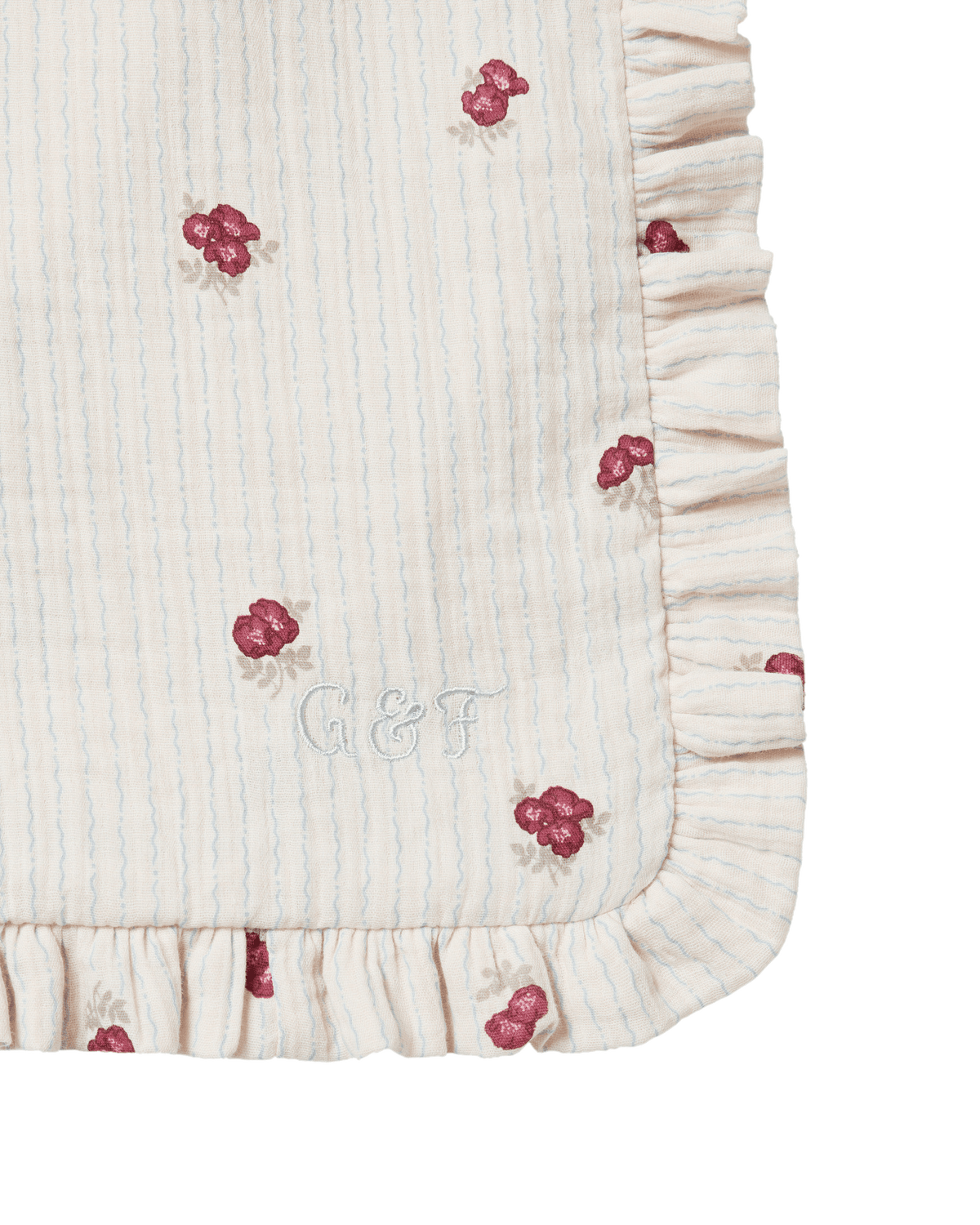 Muslin Frill Pillowcase
