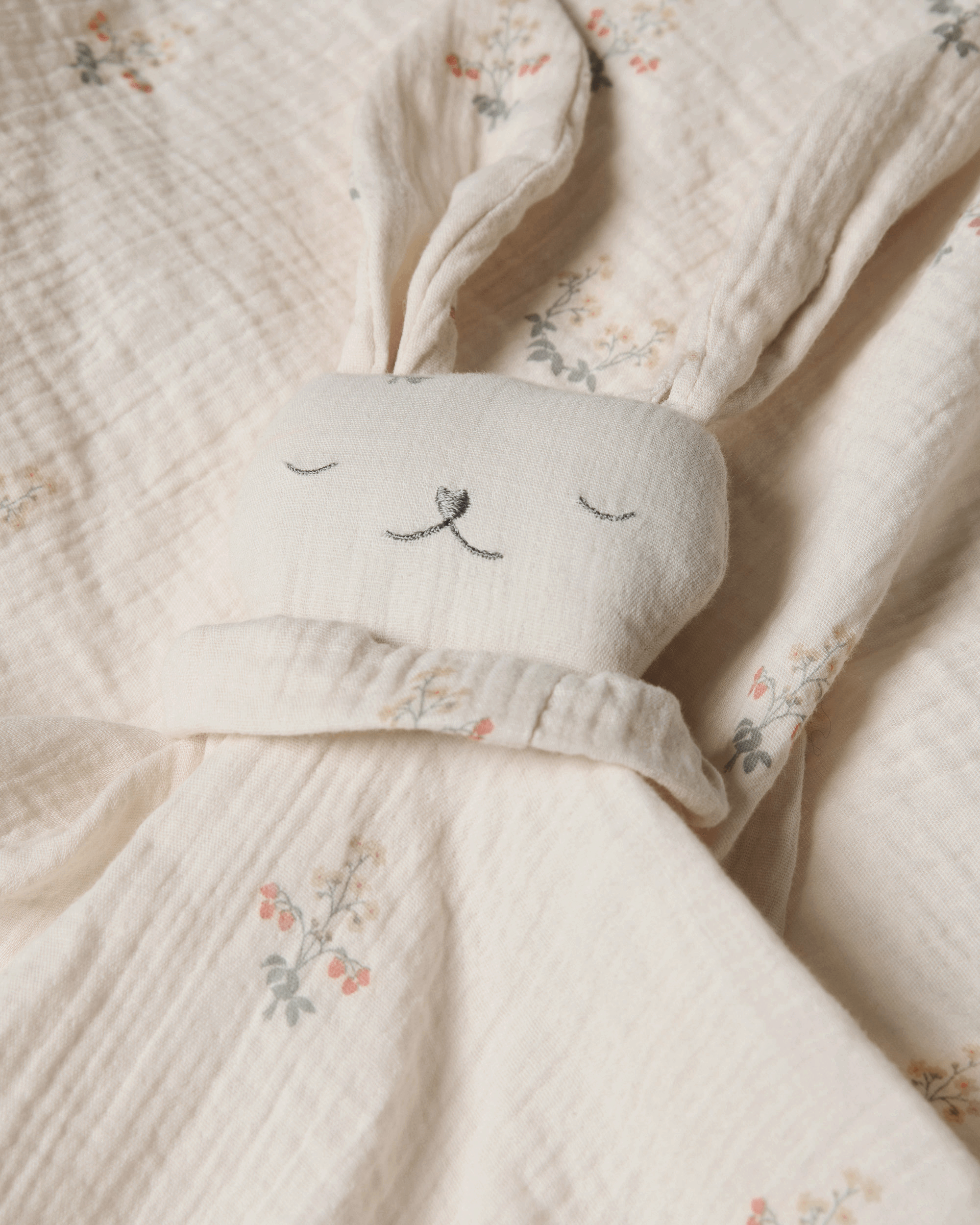 Muslin Bunny Cuddle Cloth