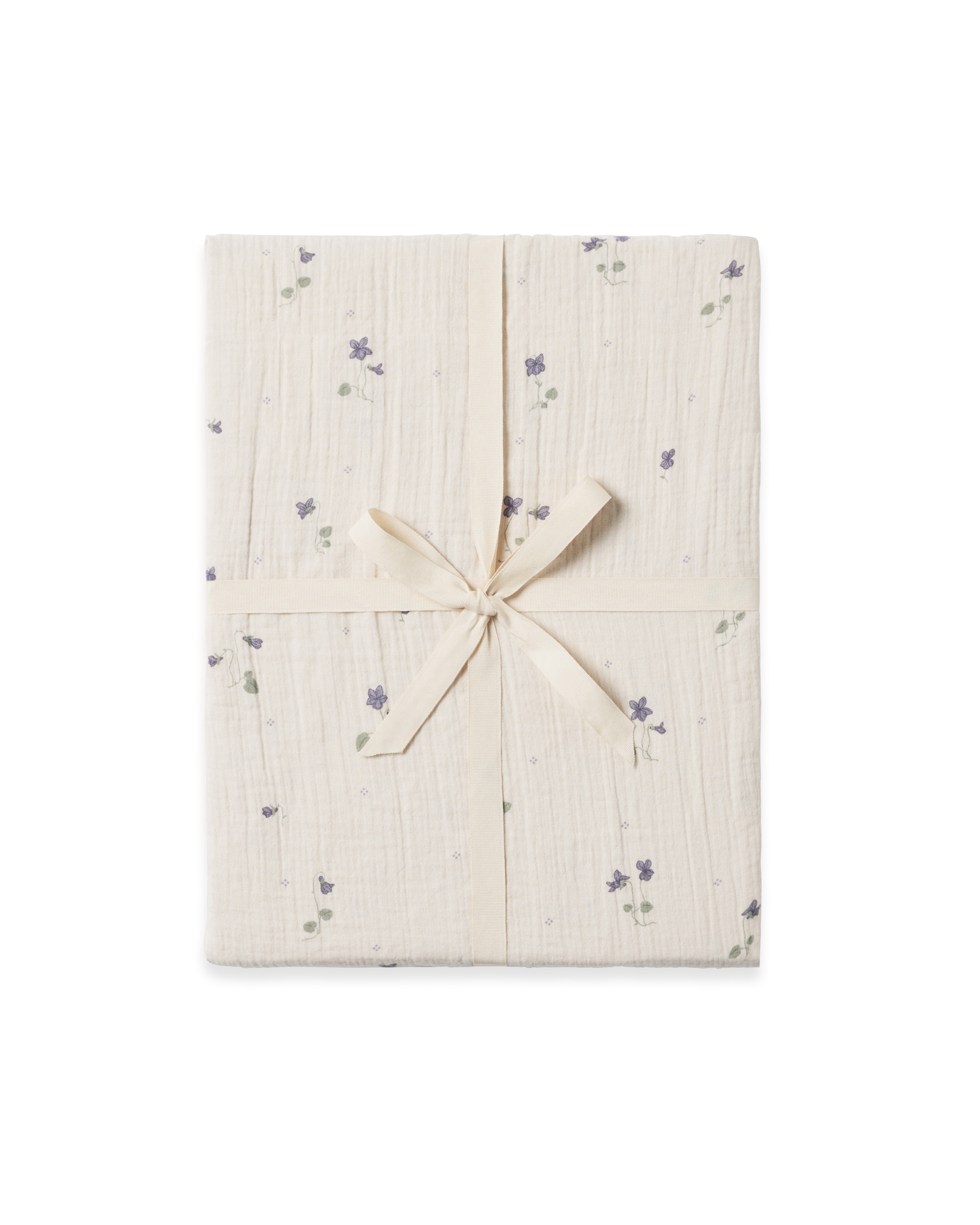  Image of Muslin Fitted Sheet Double