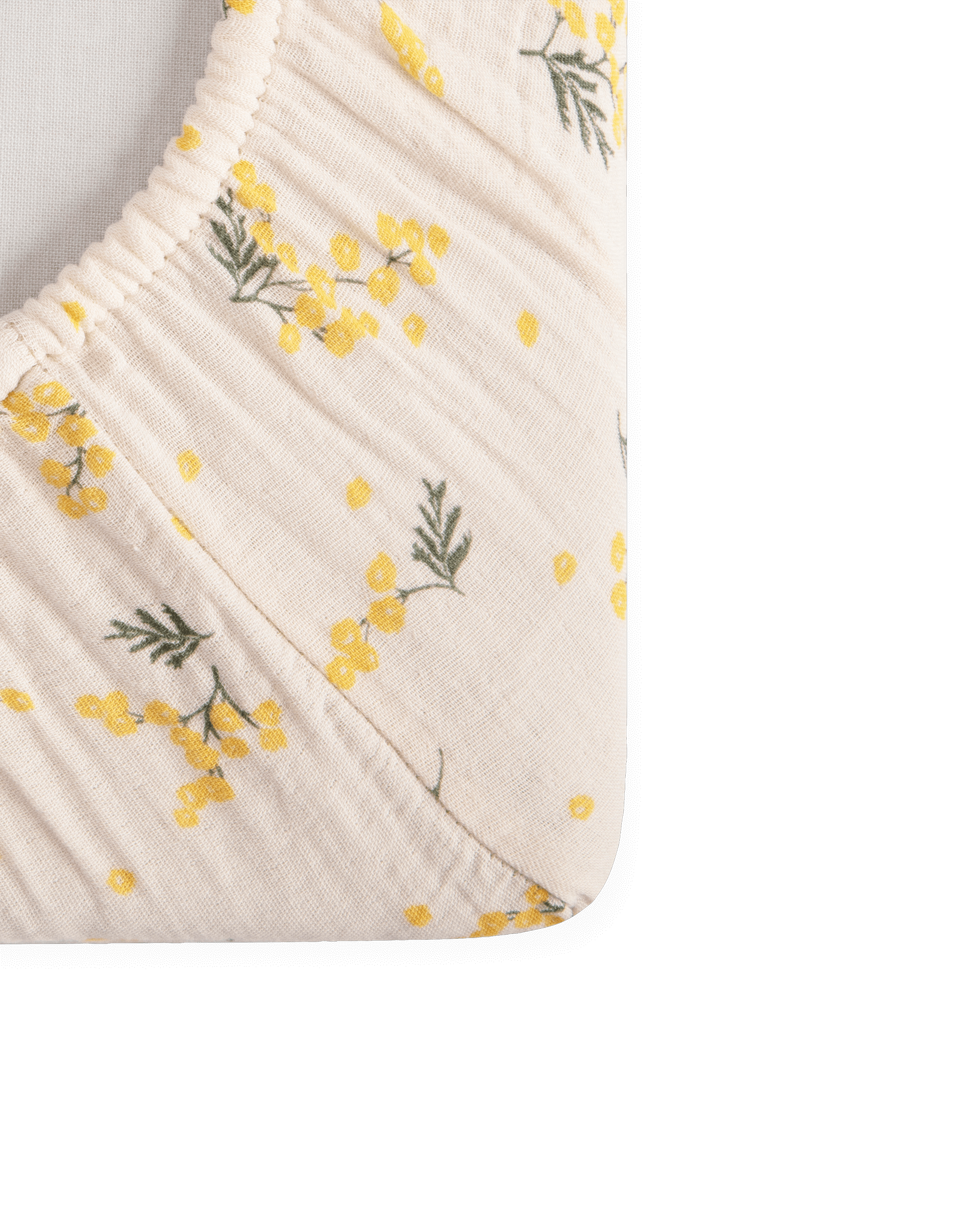  Image of Muslin Fitted Sheet Junior
