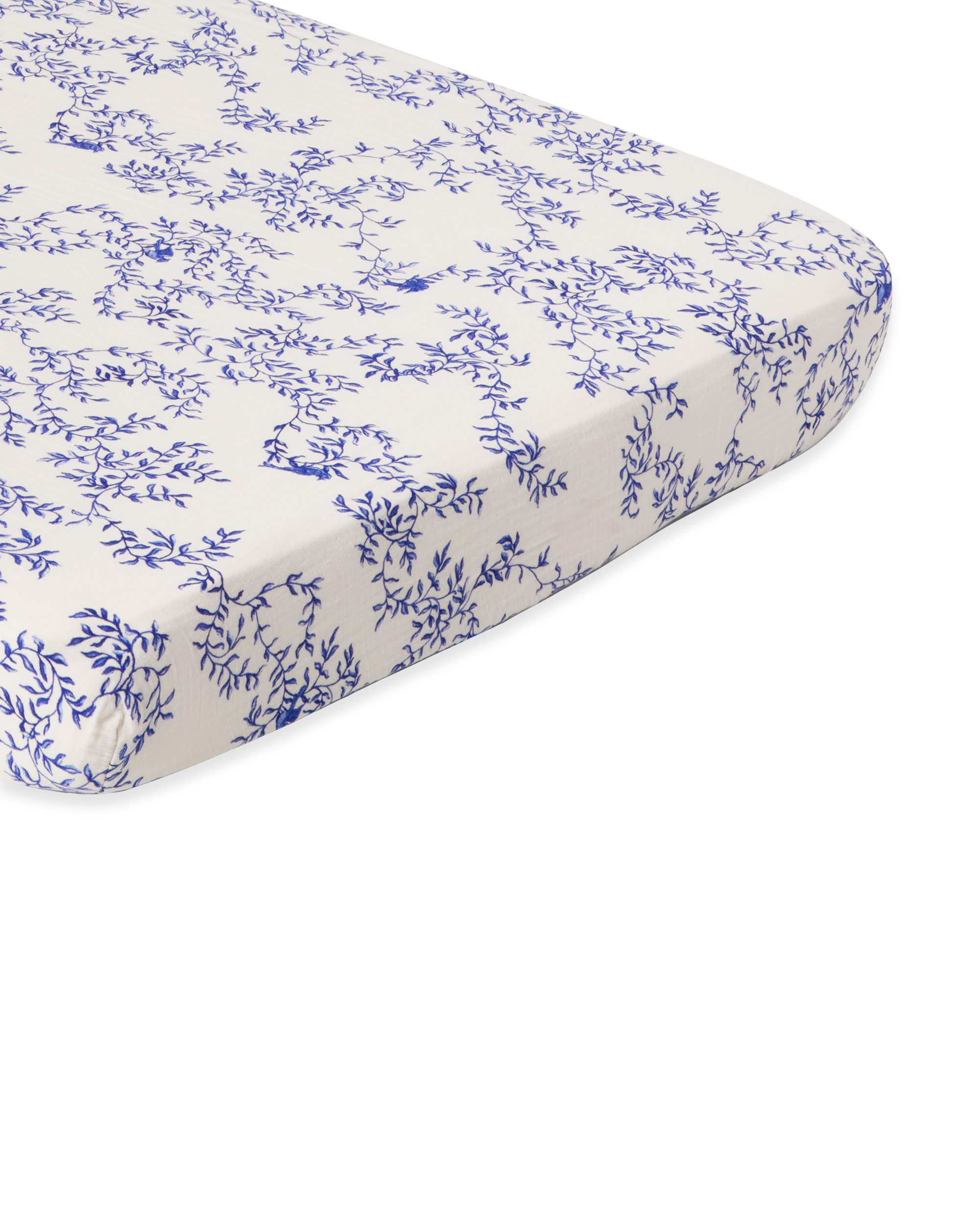  Image of Muslin Fitted Sheet Junior