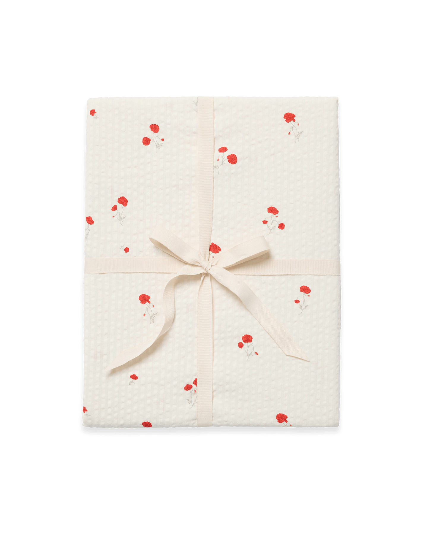 Seersucker Fitted Sheet Single