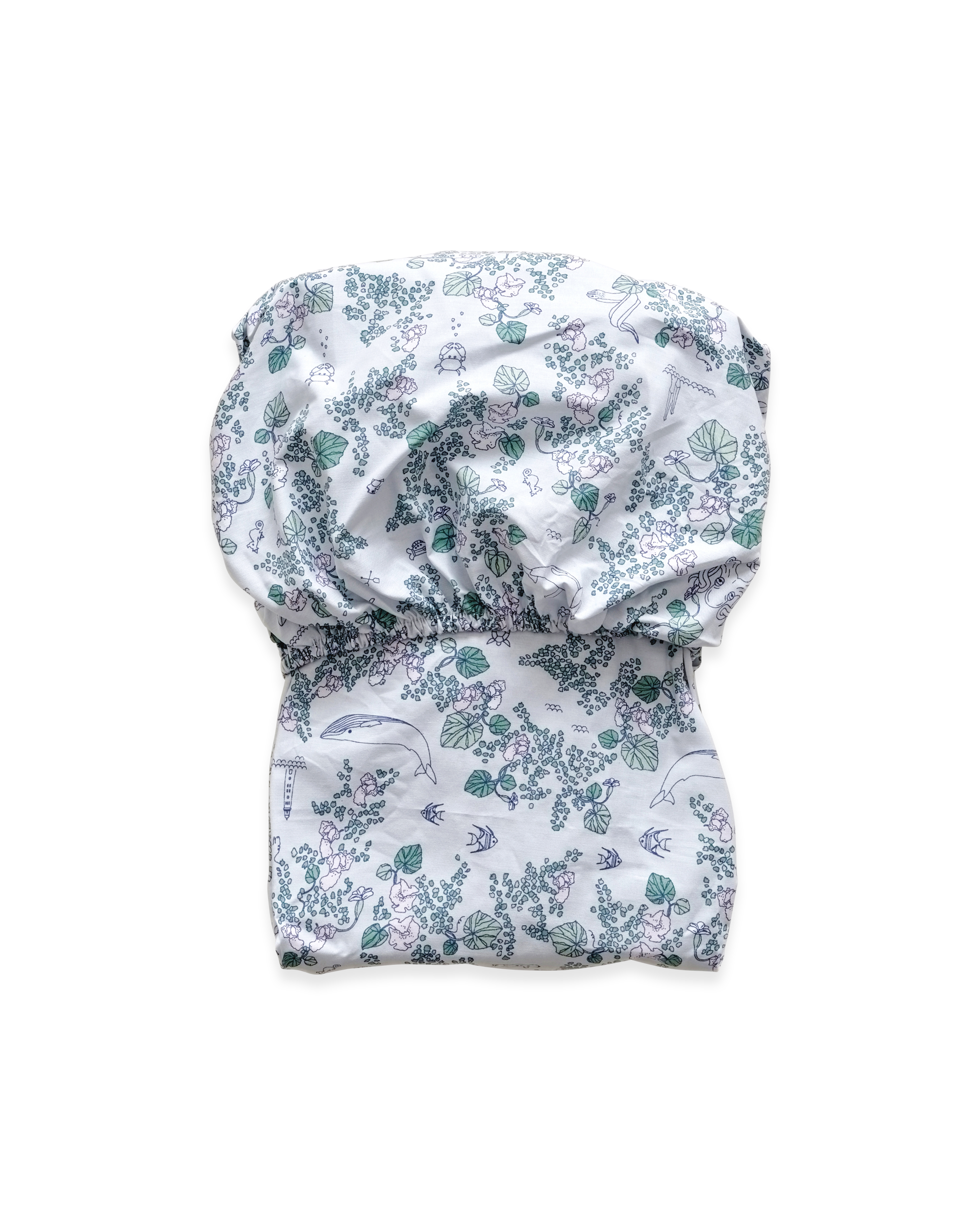  Image of Percale Fitted Sheet Junior