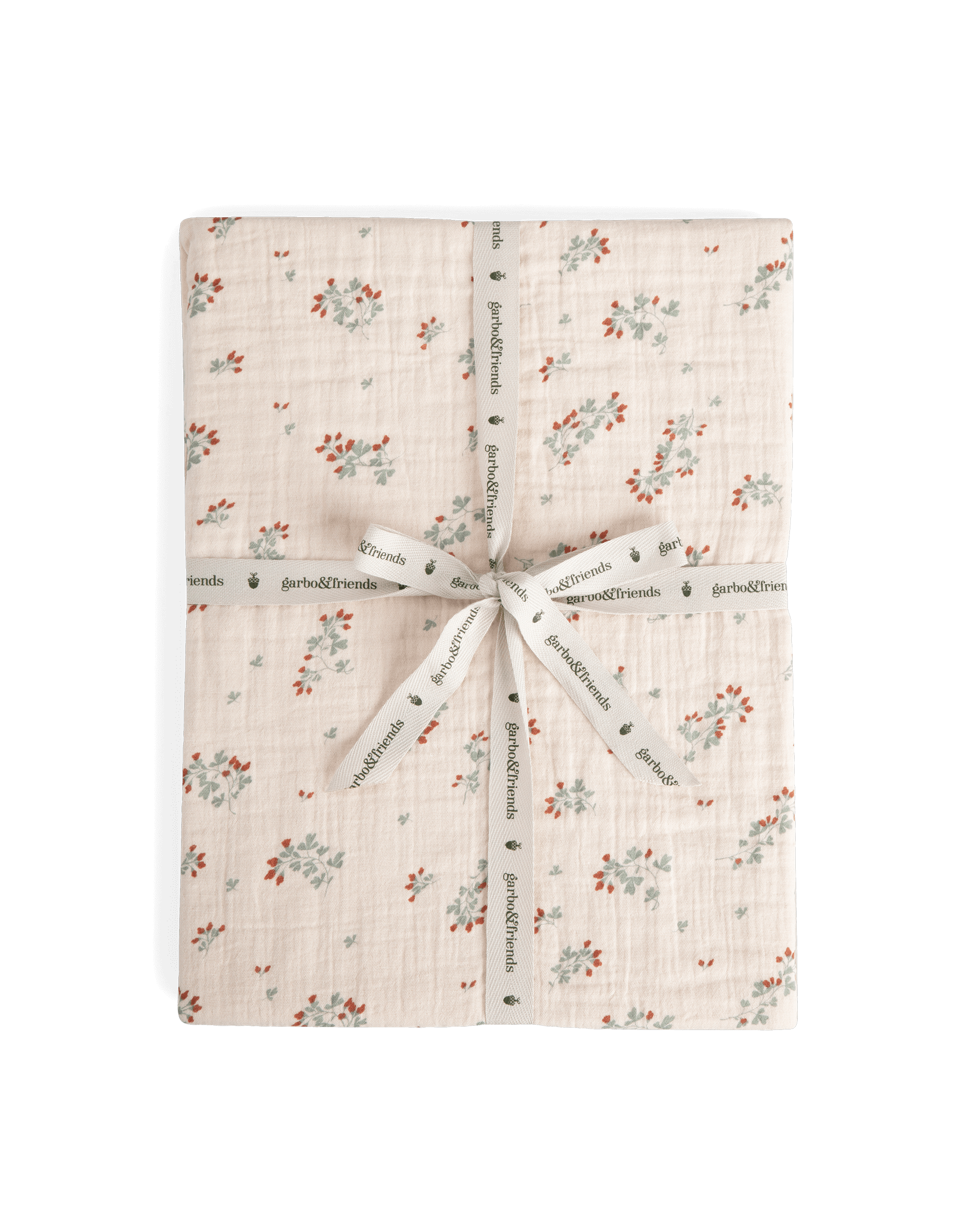  Image of Muslin Fitted Sheet Junior