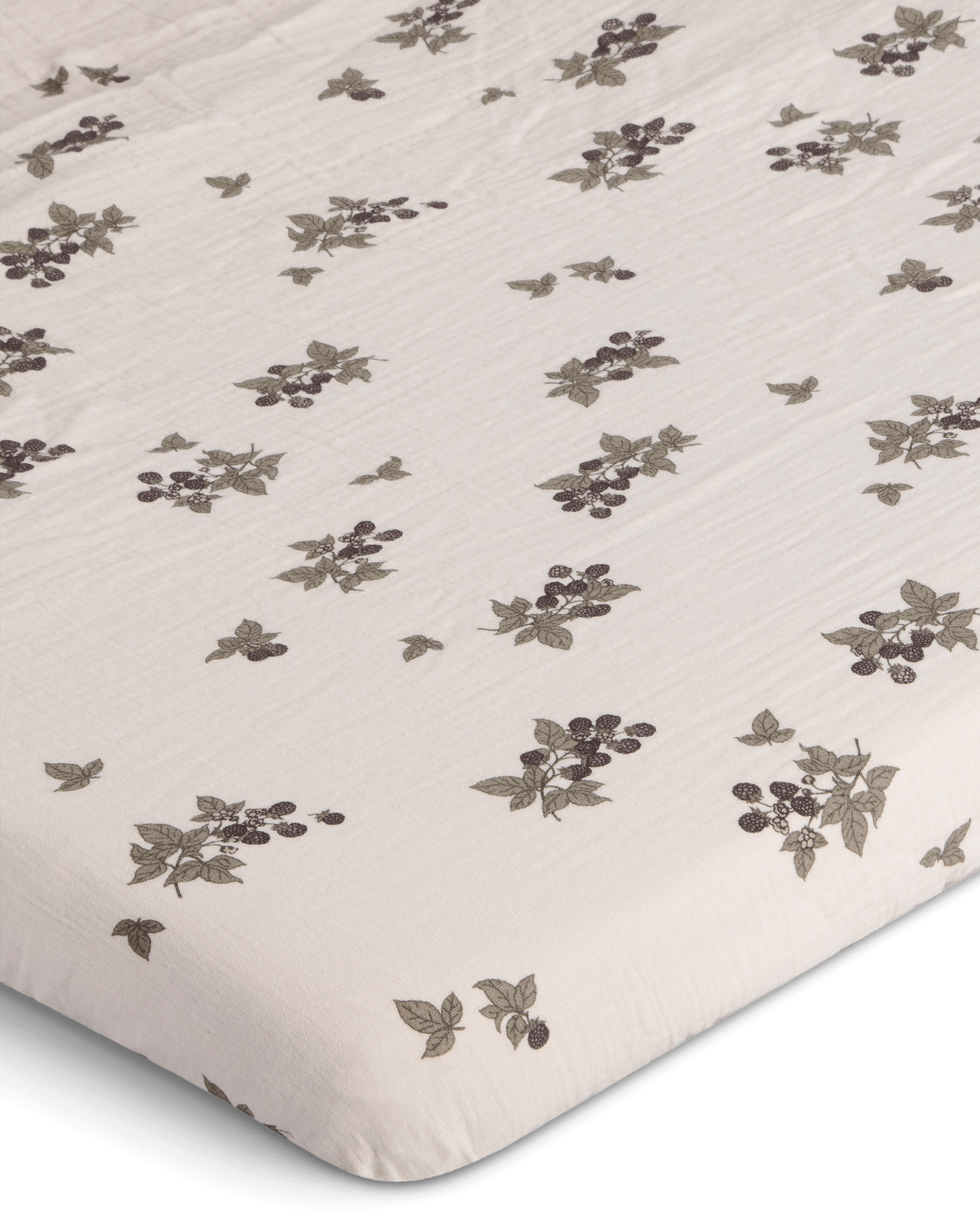  Image of Muslin Fitted Sheet Junior