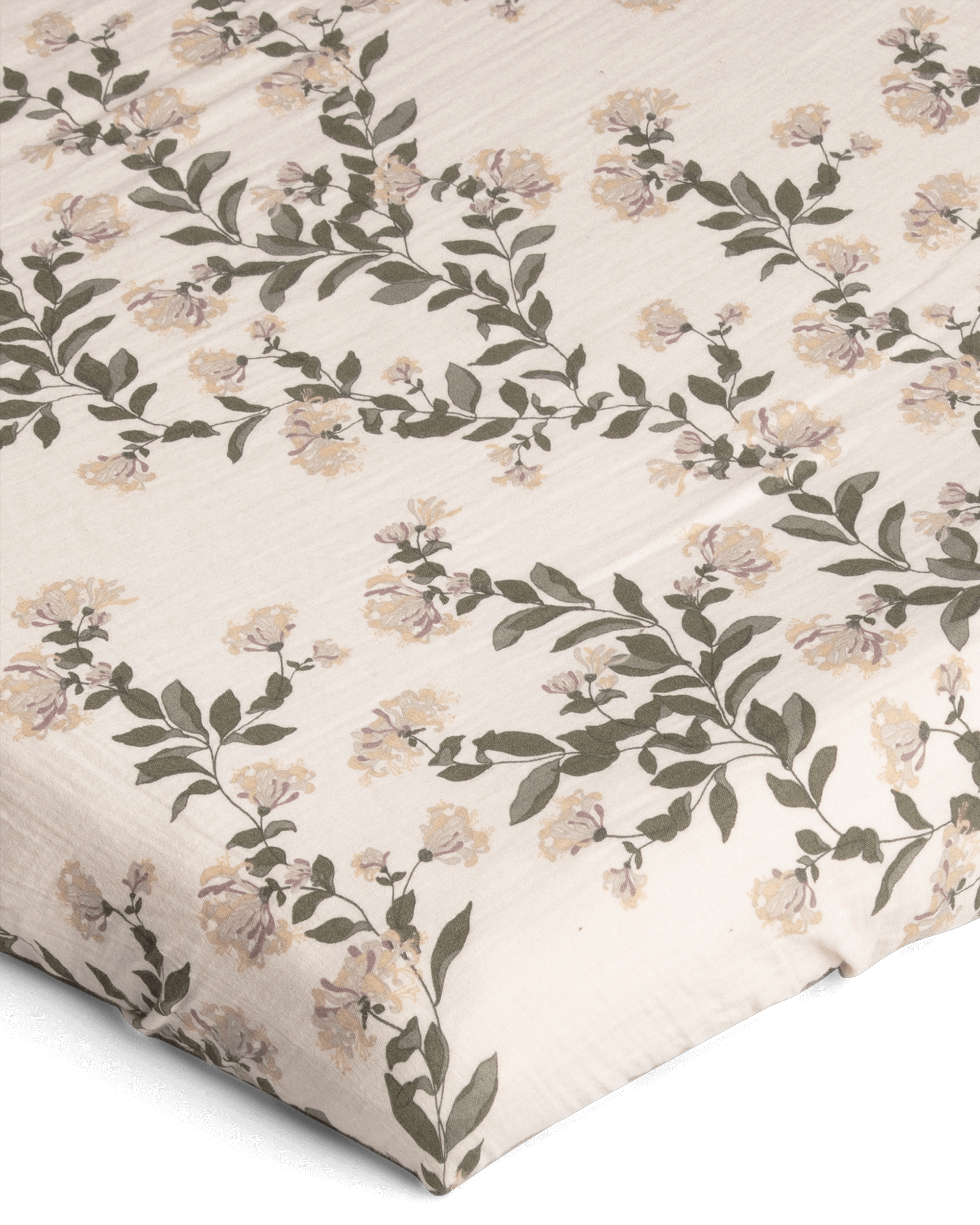  Image of Muslin Fitted Sheet Junior