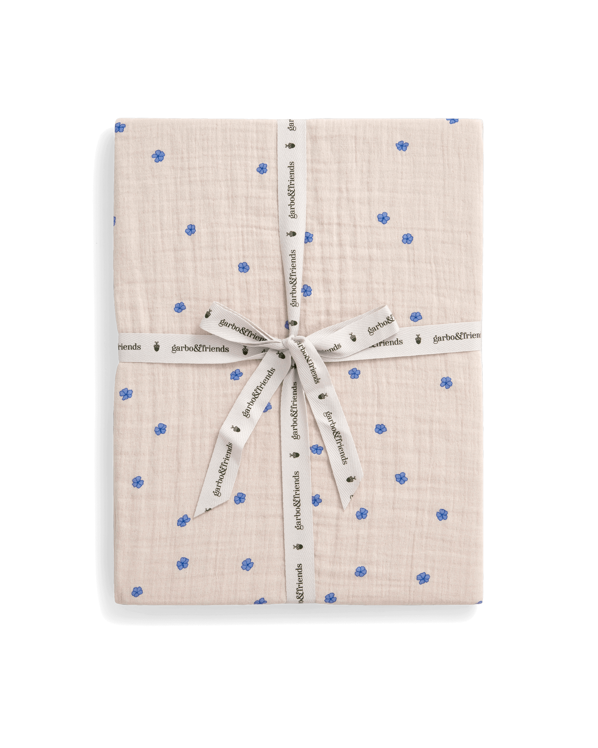  Image of Muslin Fitted Sheet Junior