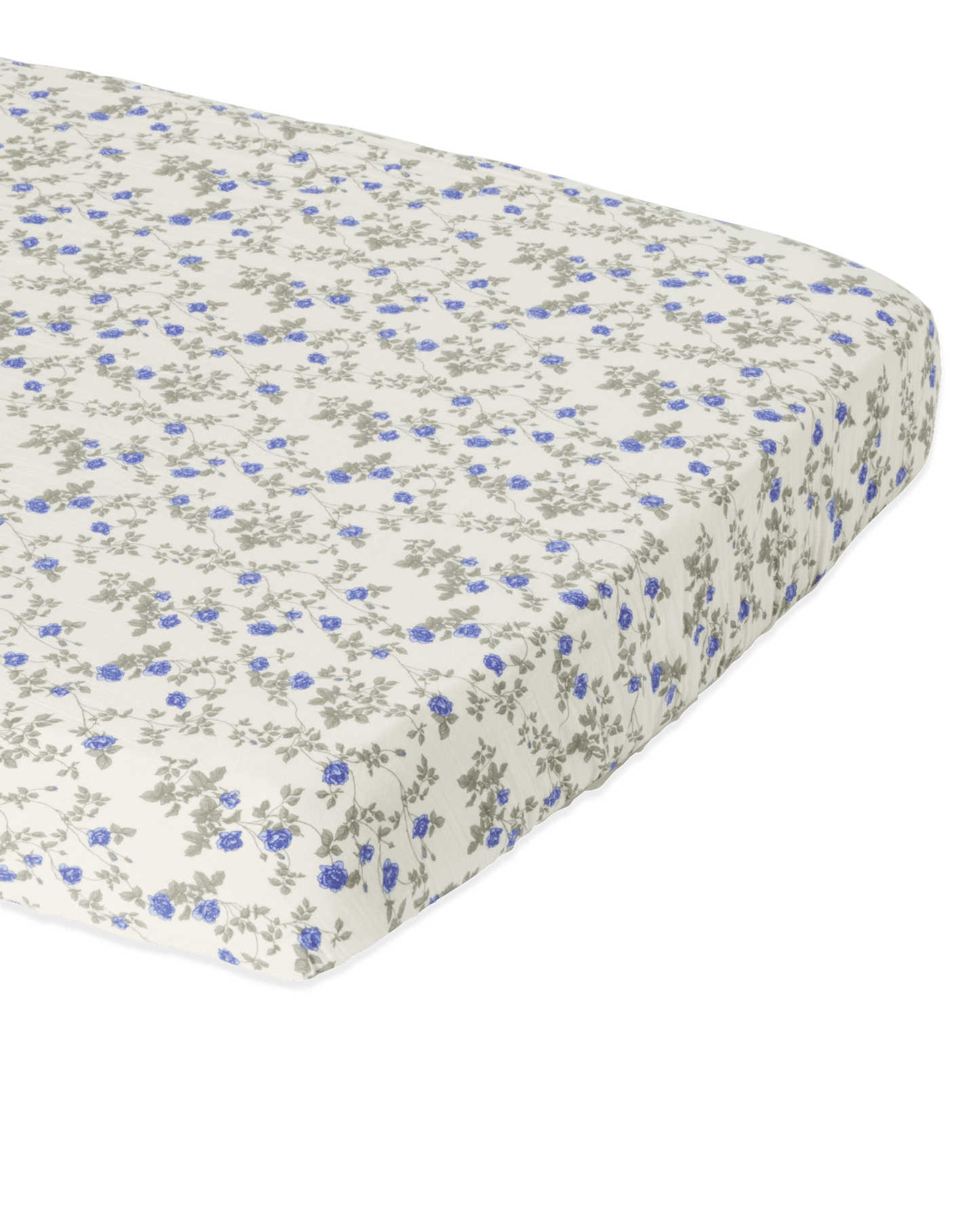 Muslin Fitted Sheet Double
