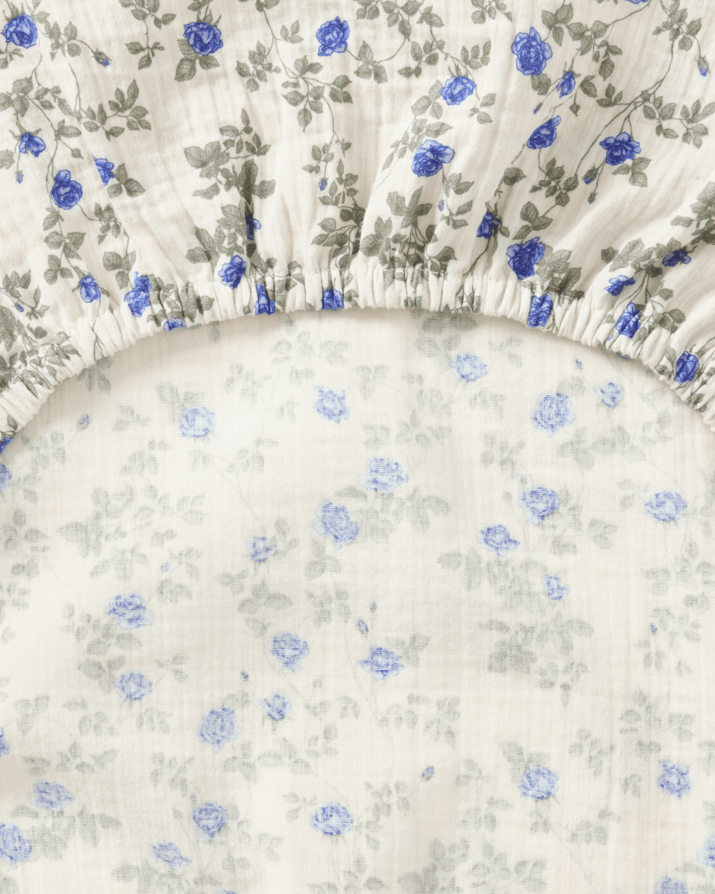 Muslin Fitted Sheet Double