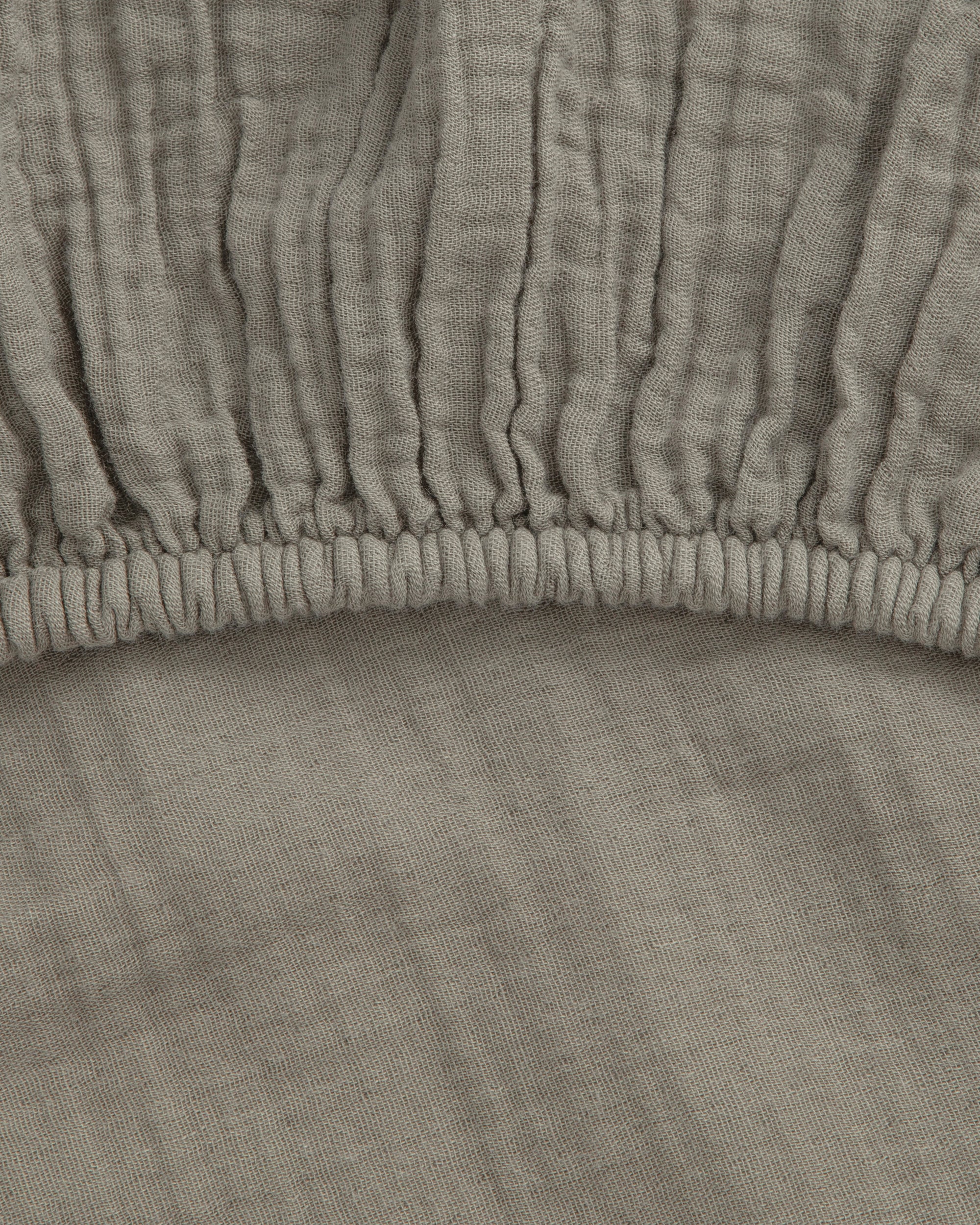  Image of Muslin Fitted Sheet Junior