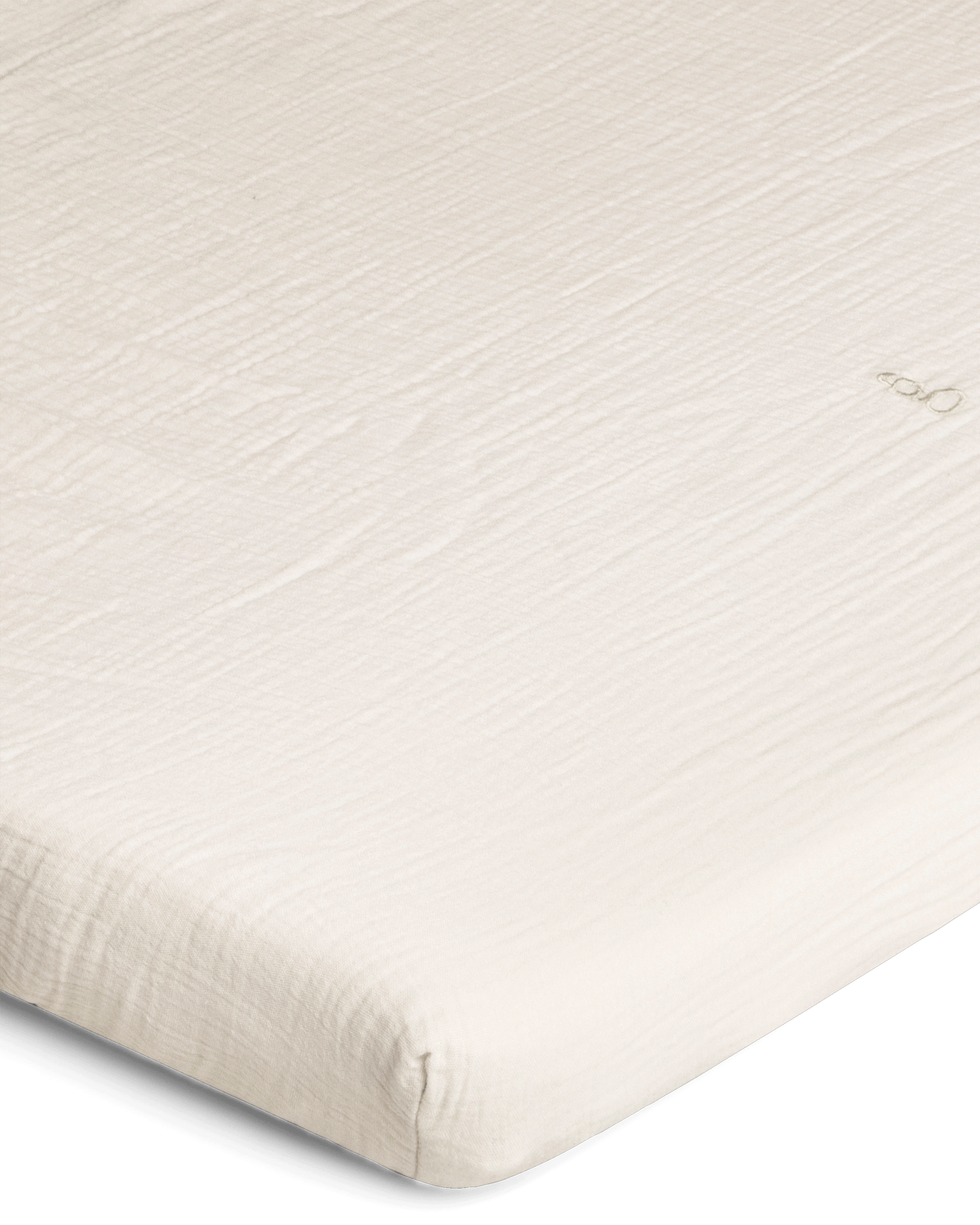  Image of Muslin Fitted Sheet Junior