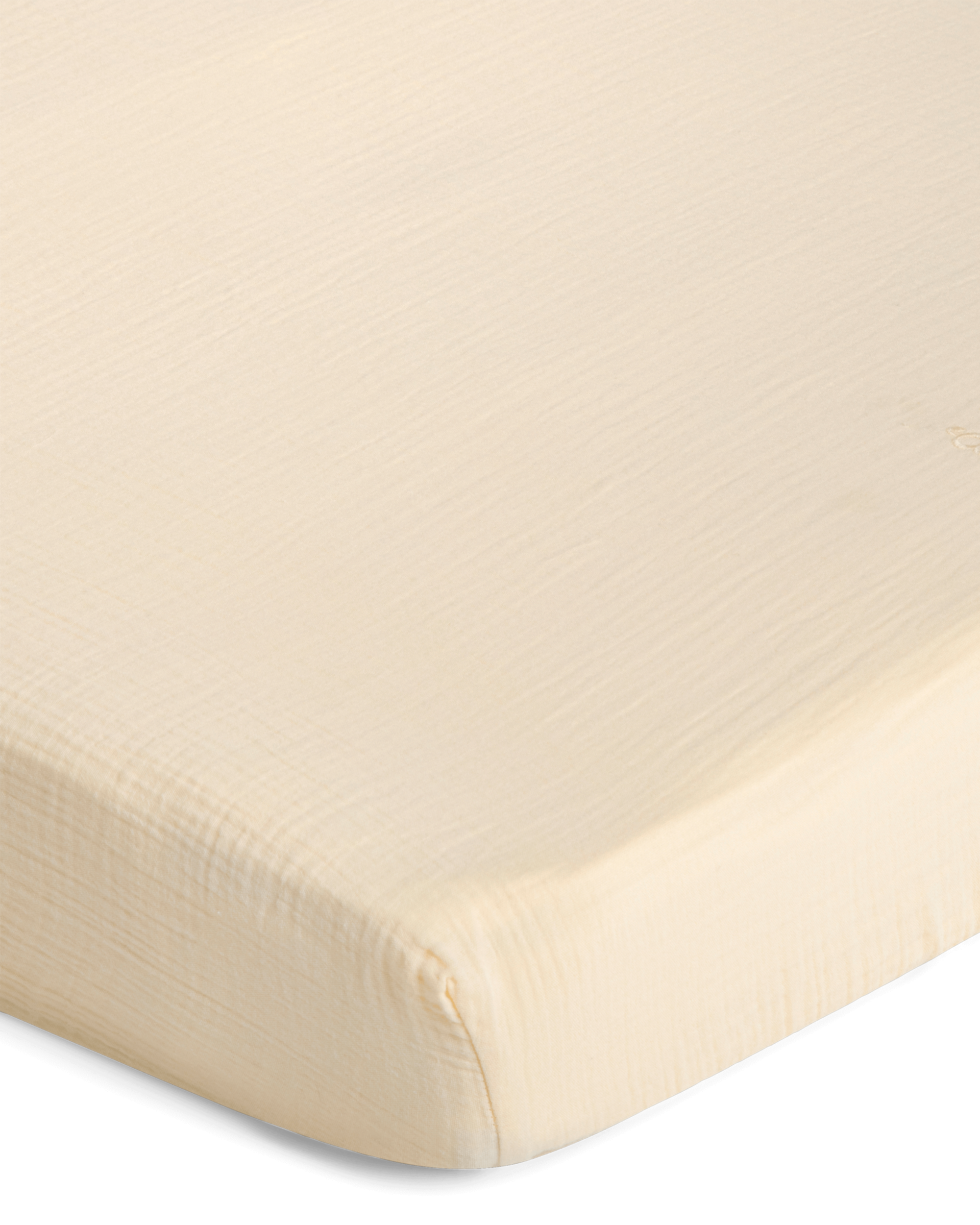  Image of Muslin Fitted Sheet Double