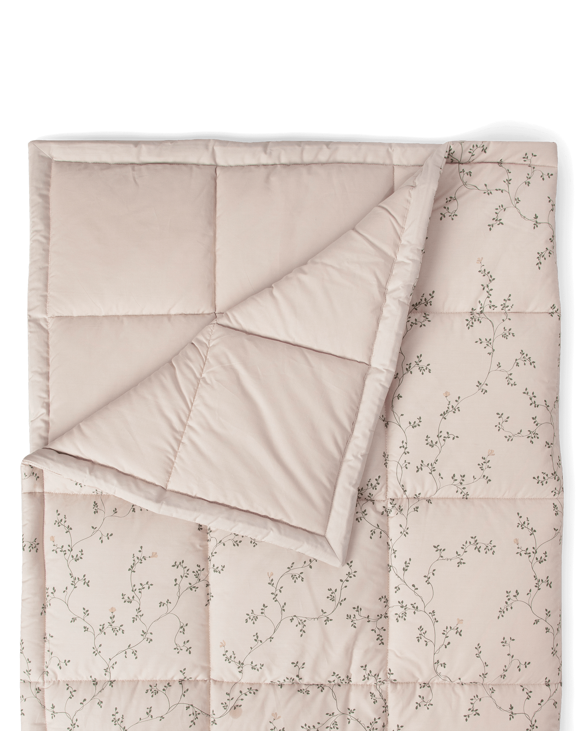  Image of Percale Quilted Bed Cover Double