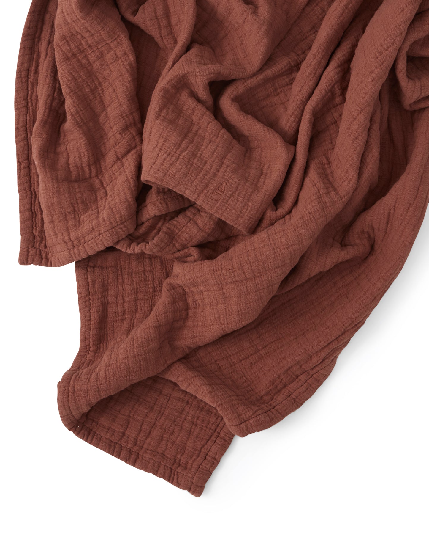 Bomull Mellow Överkast Dubbel