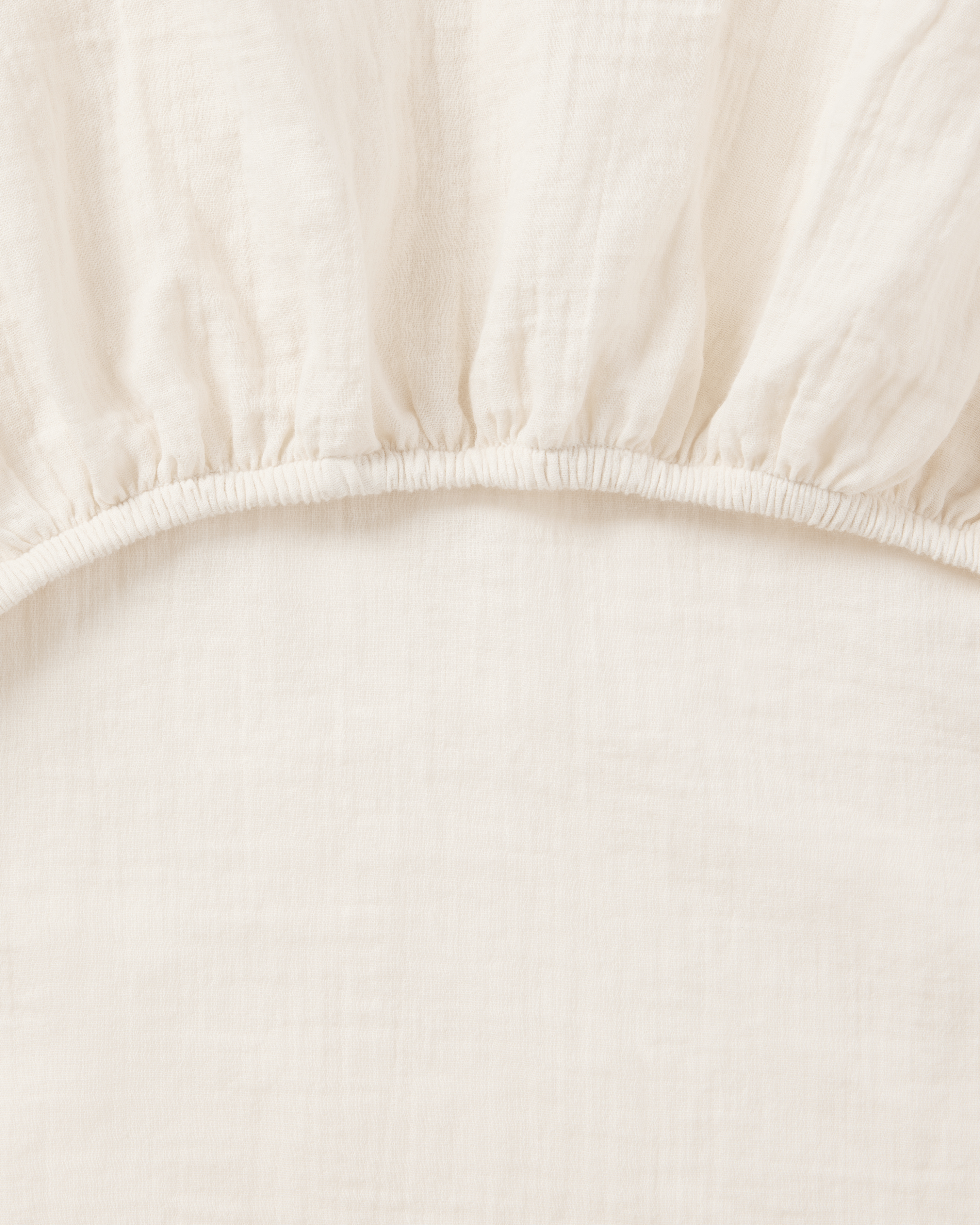 Muslin Fitted Sheet Double