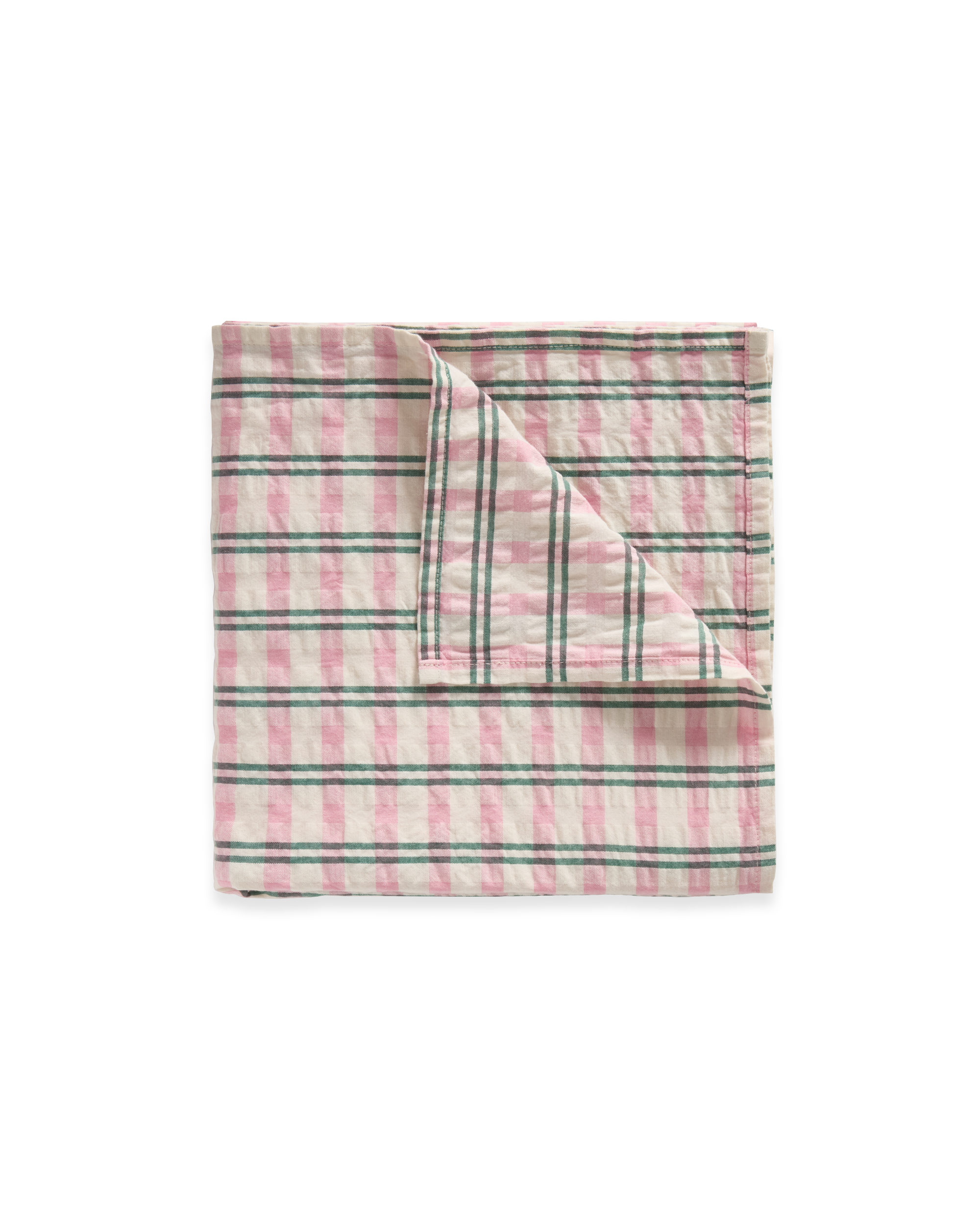  Image of Seersucker Swaddle Blanket