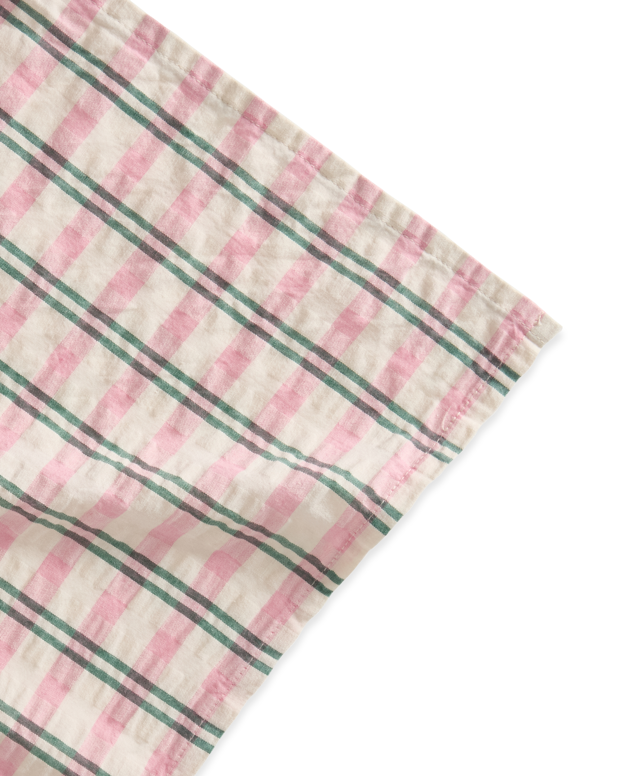  Image of Seersucker Swaddle Blanket