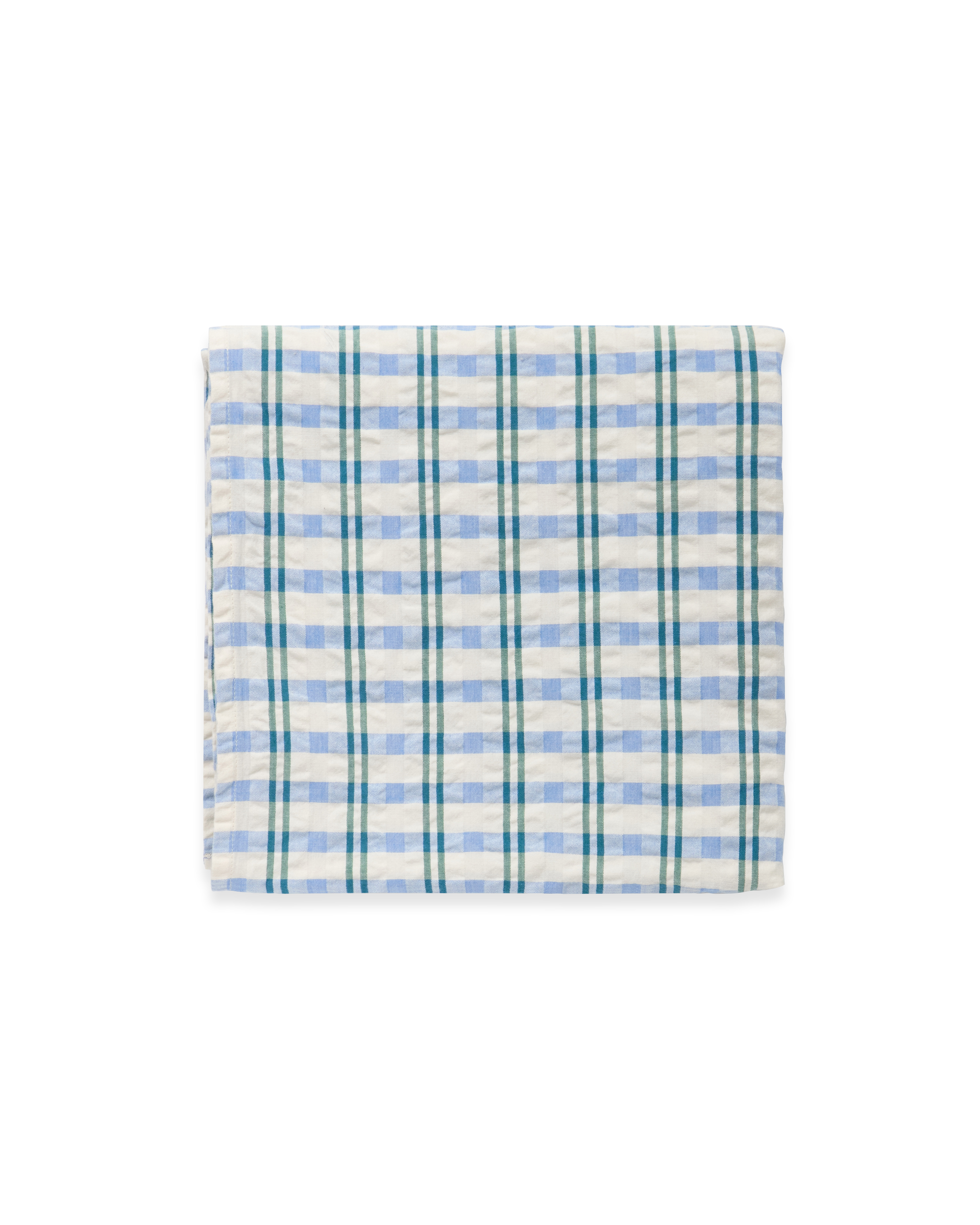 Image of Seersucker Swaddle Blanket