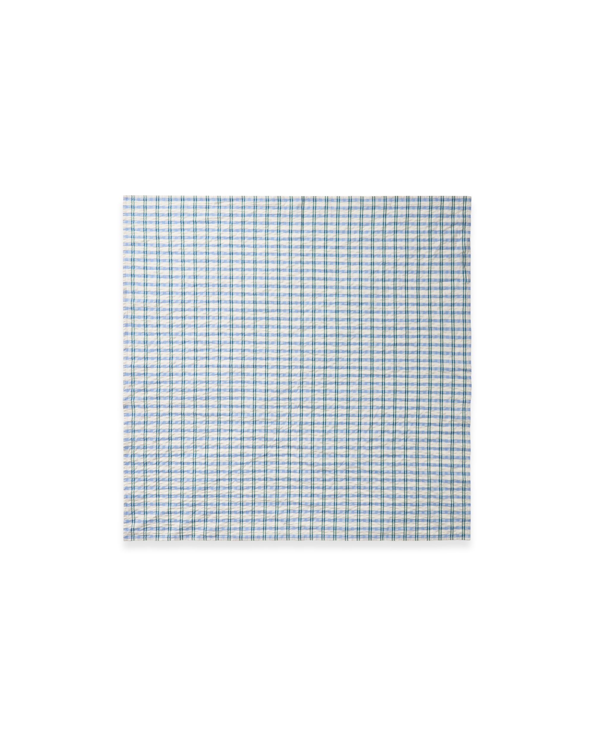  Image of Seersucker Swaddle Blanket