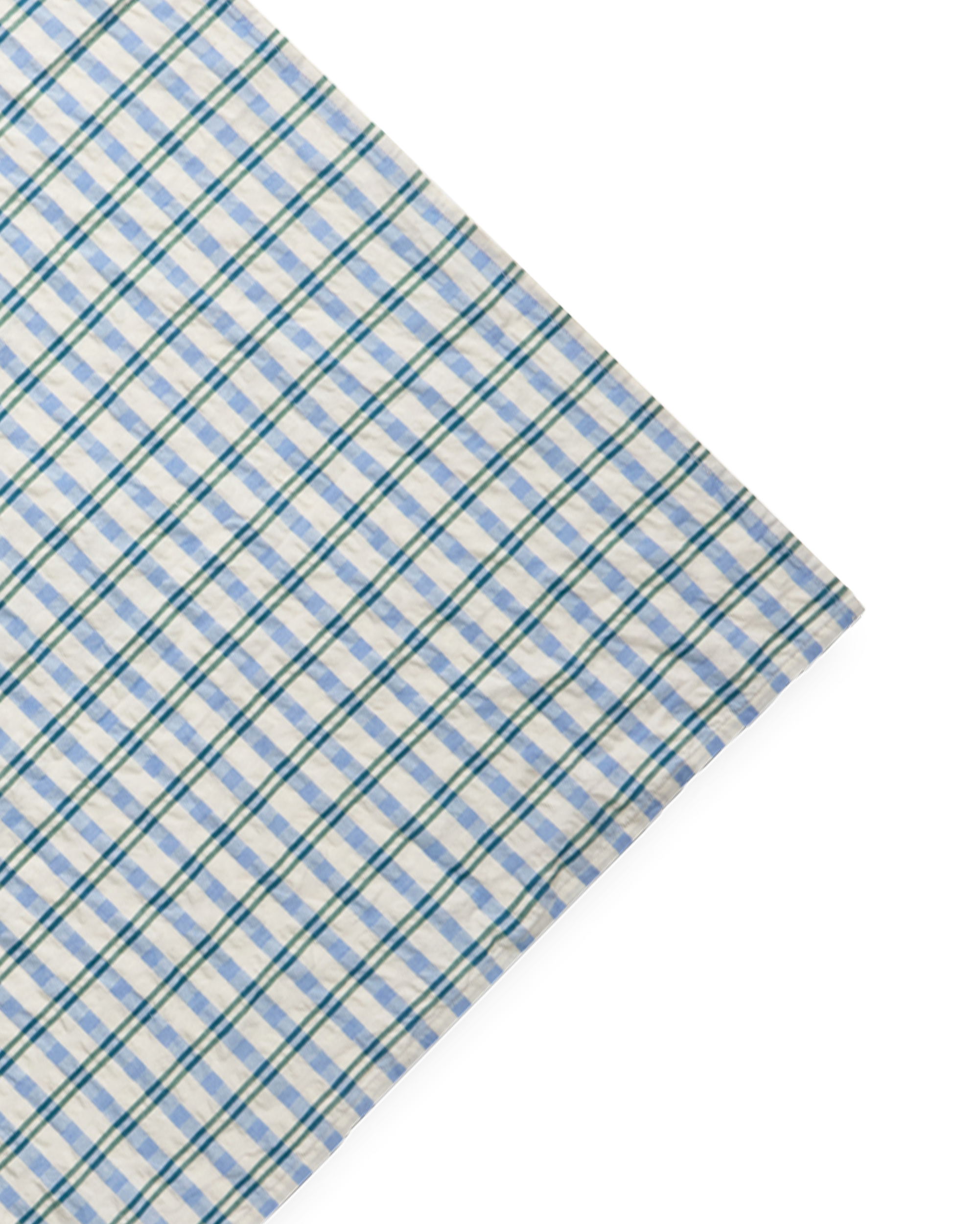  Image of Seersucker Swaddle Blanket