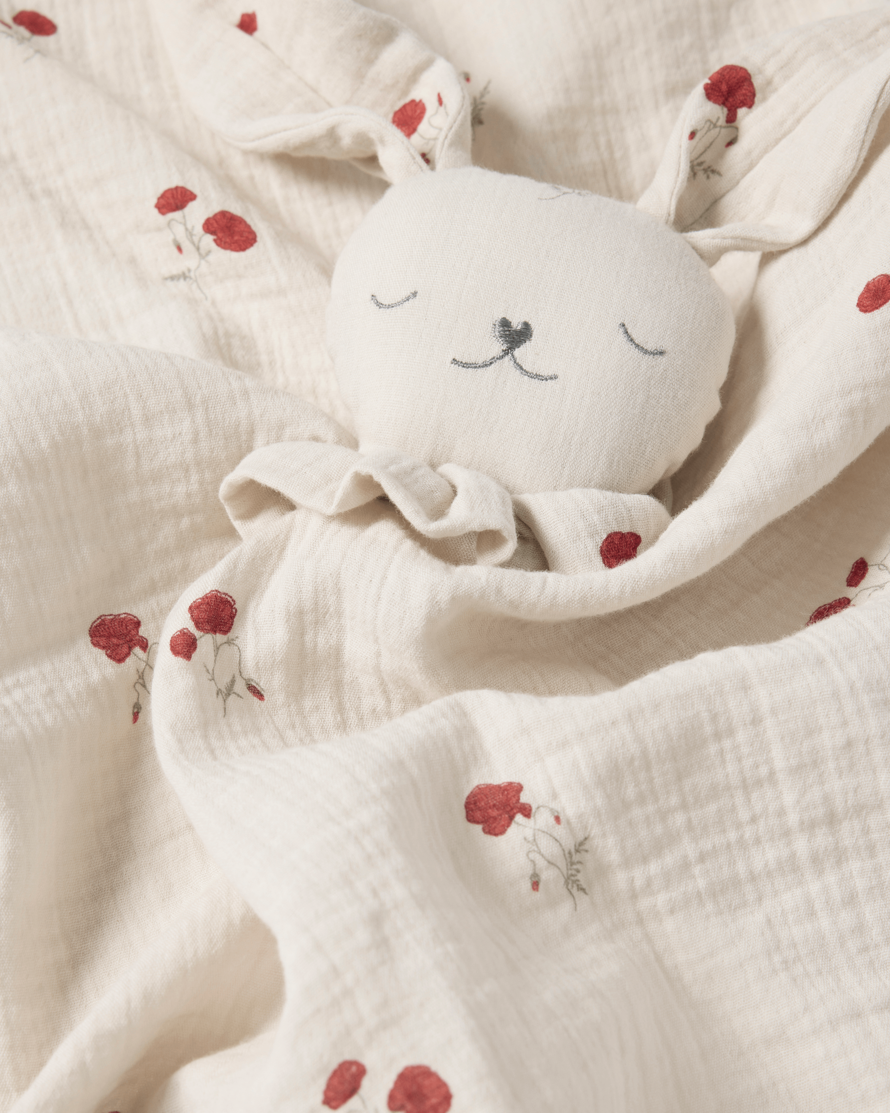 Muslin Bunny Cuddle cloth