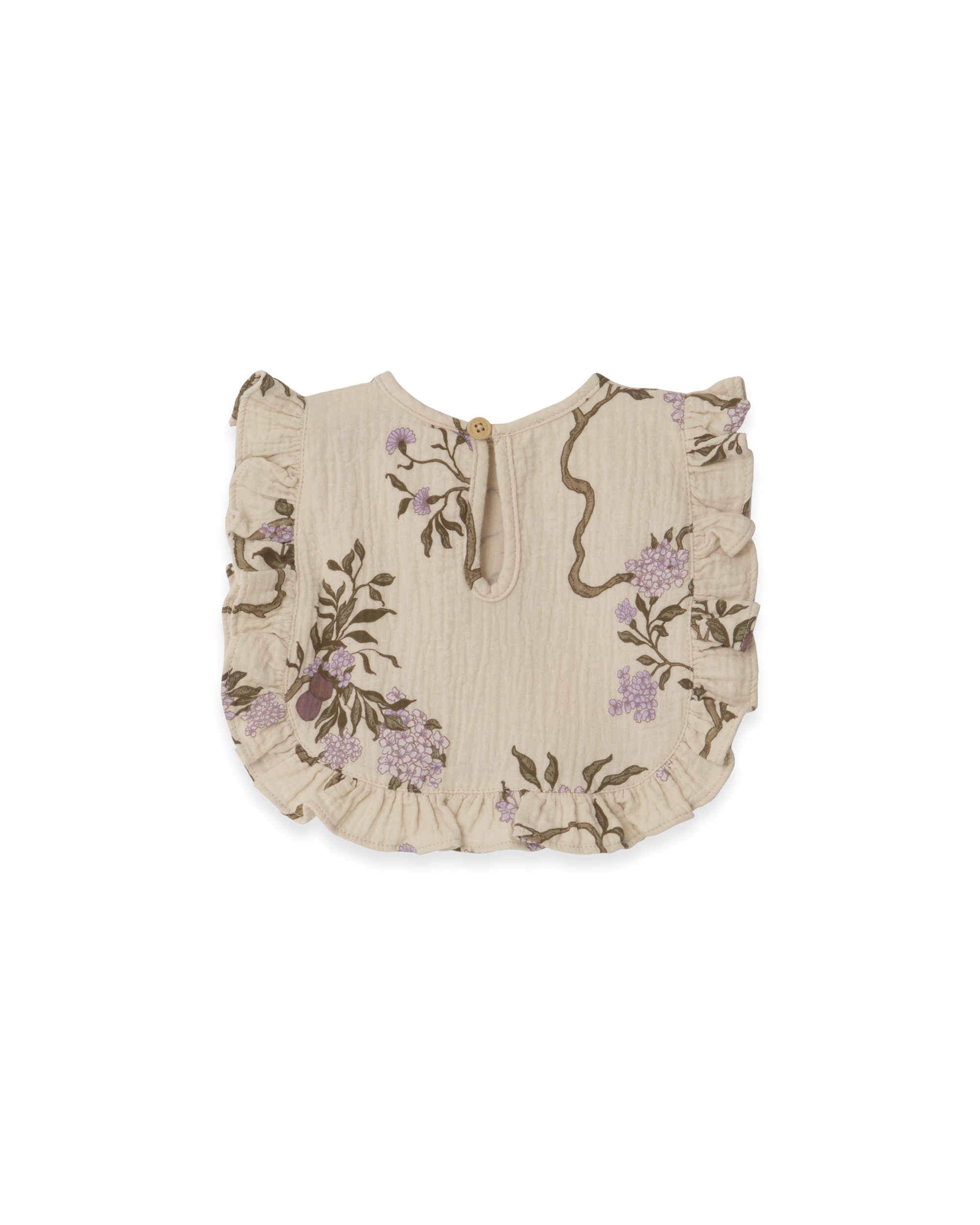  Image of Muslin Frill Bib