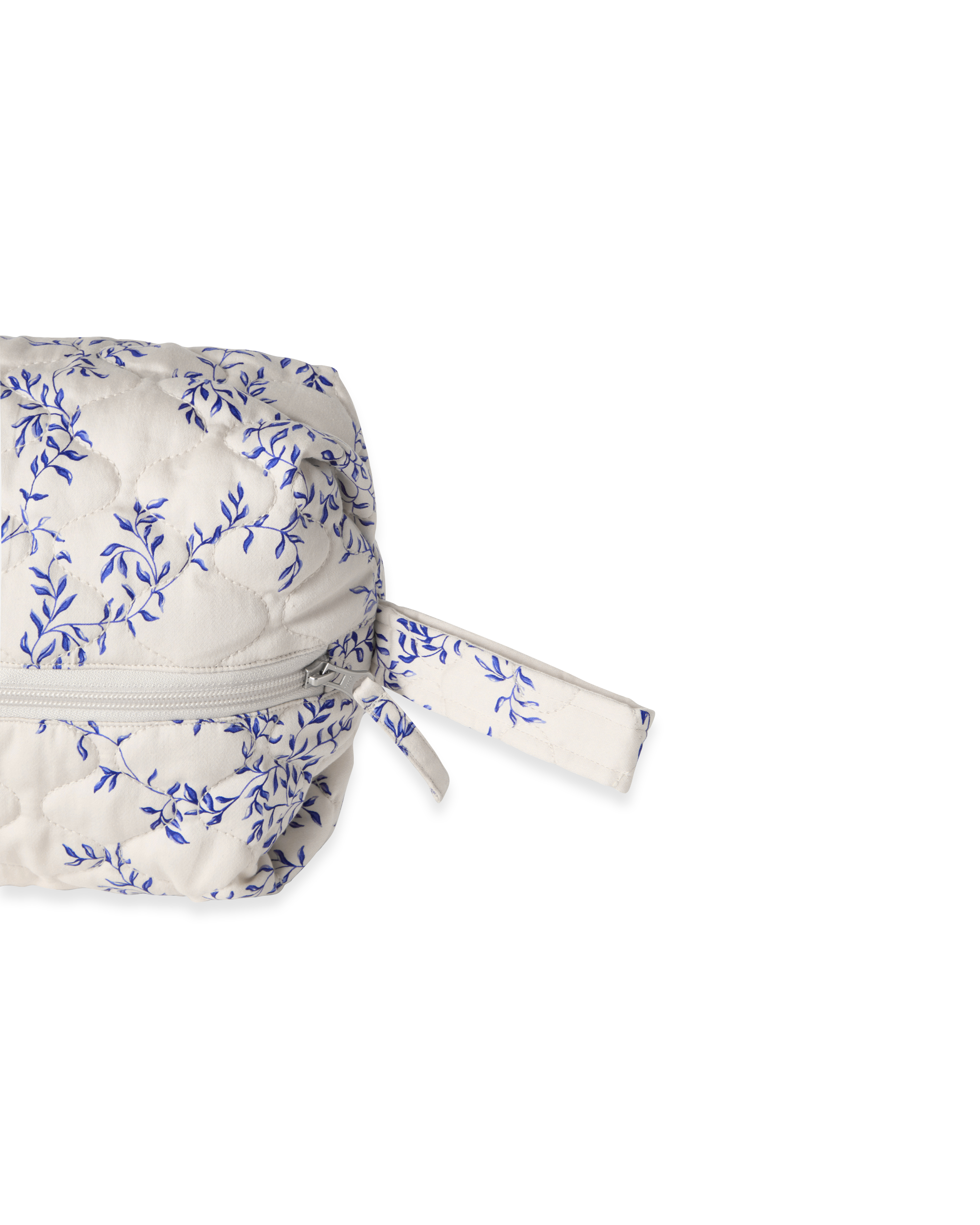  Image of Satin Quilted Toiletry Bag Small