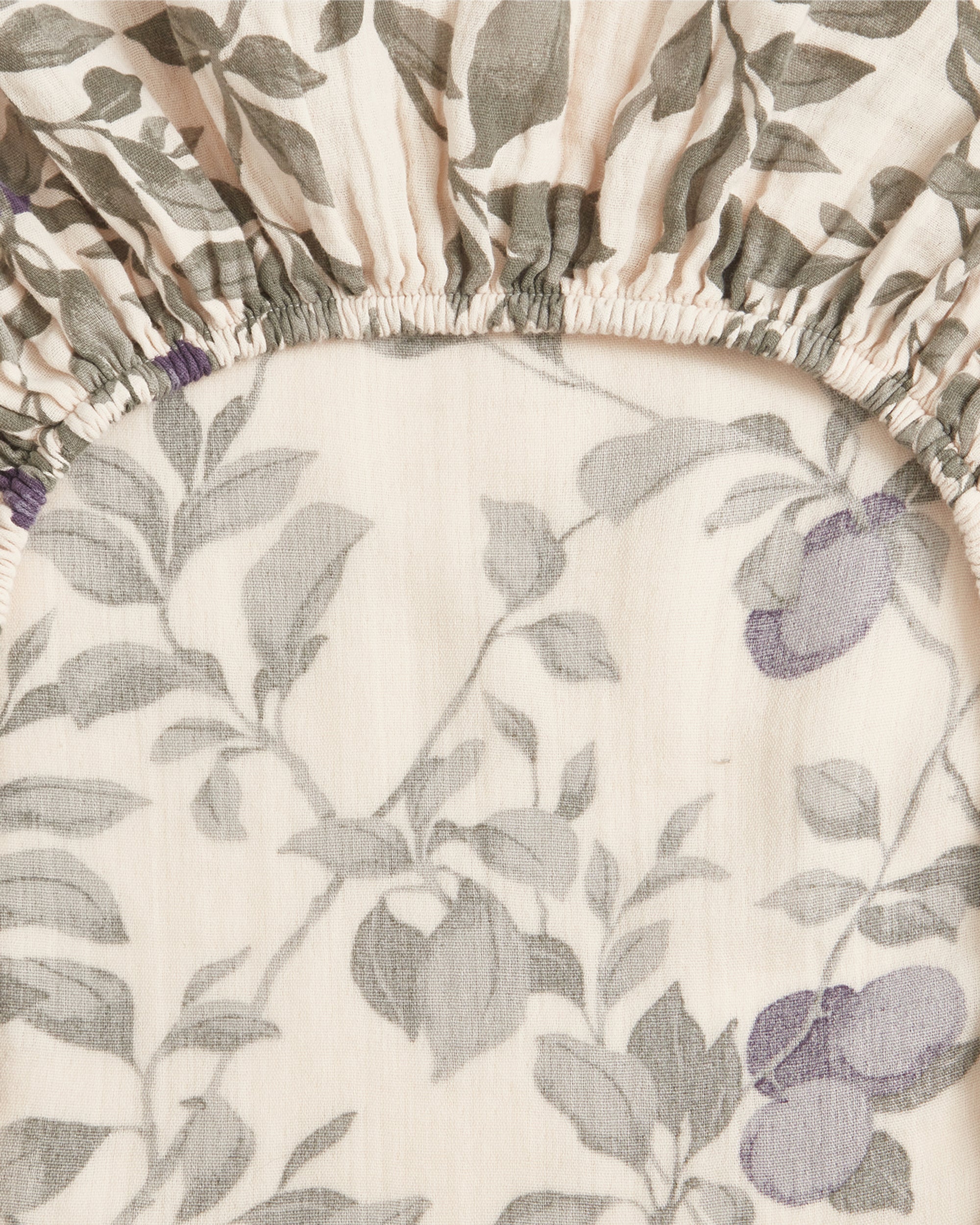  Image of Muslin Fitted Sheet Single