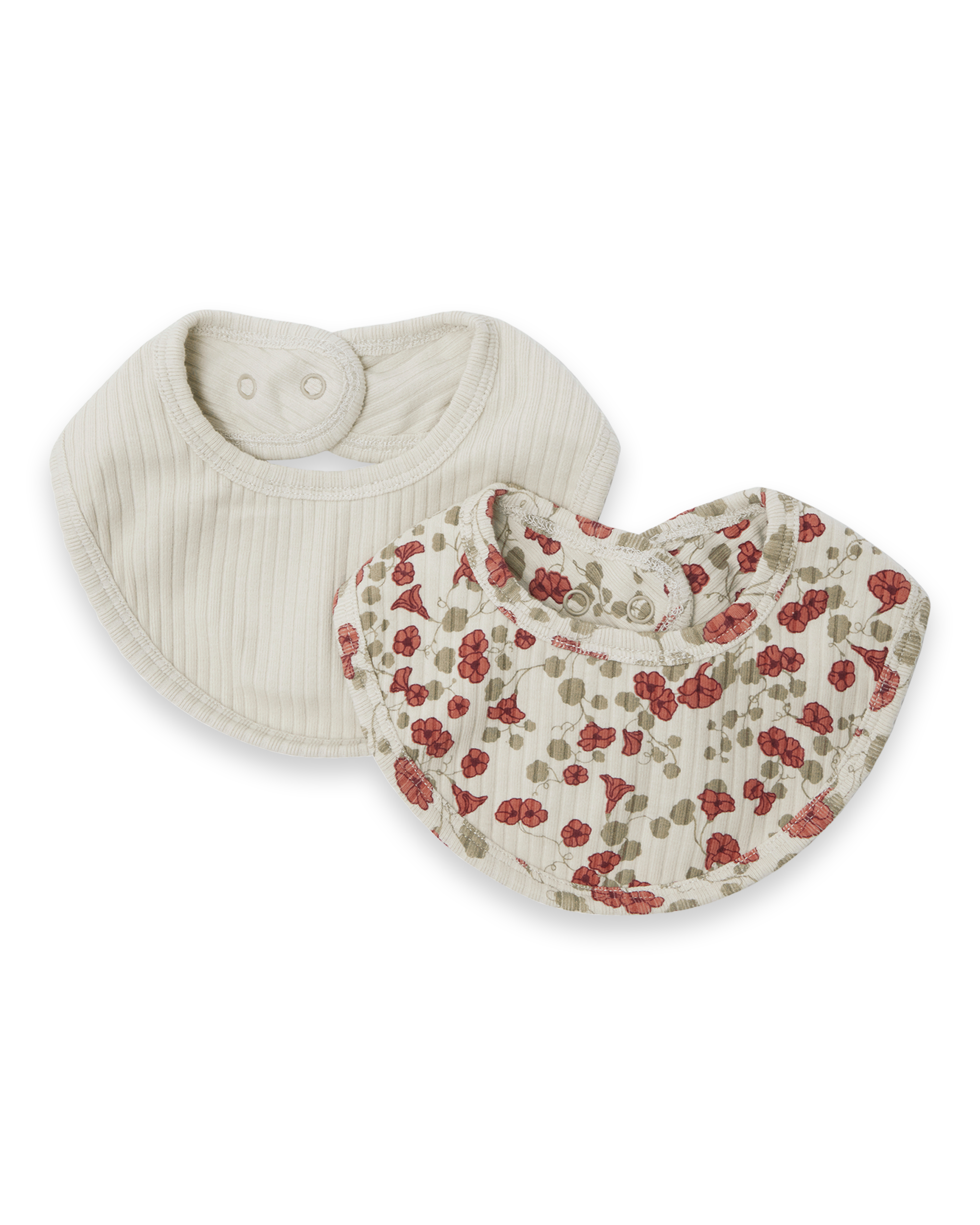  Image of Rib Jersey Bib 2pcs