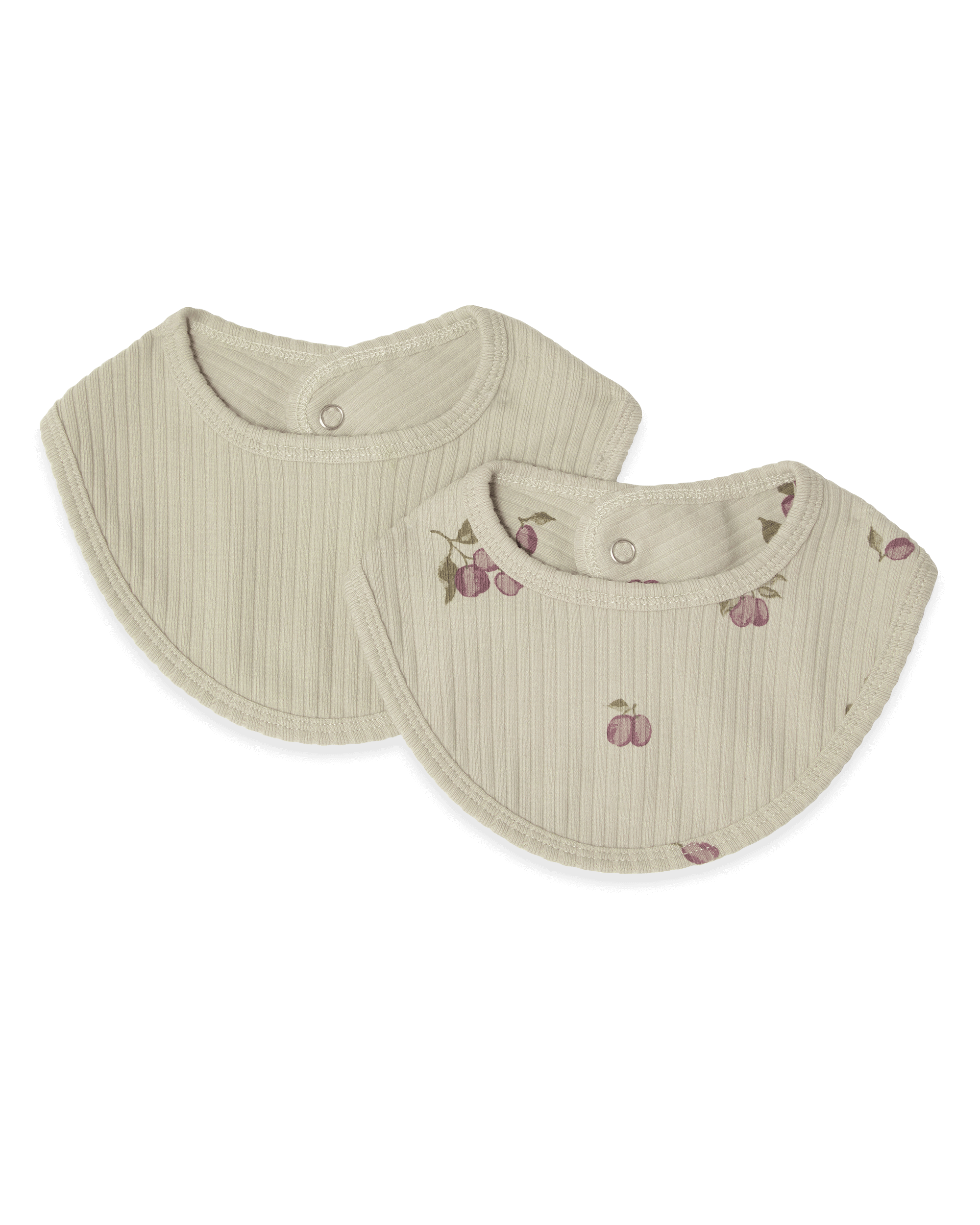  Image of Rib Jersey Bib 2pcs