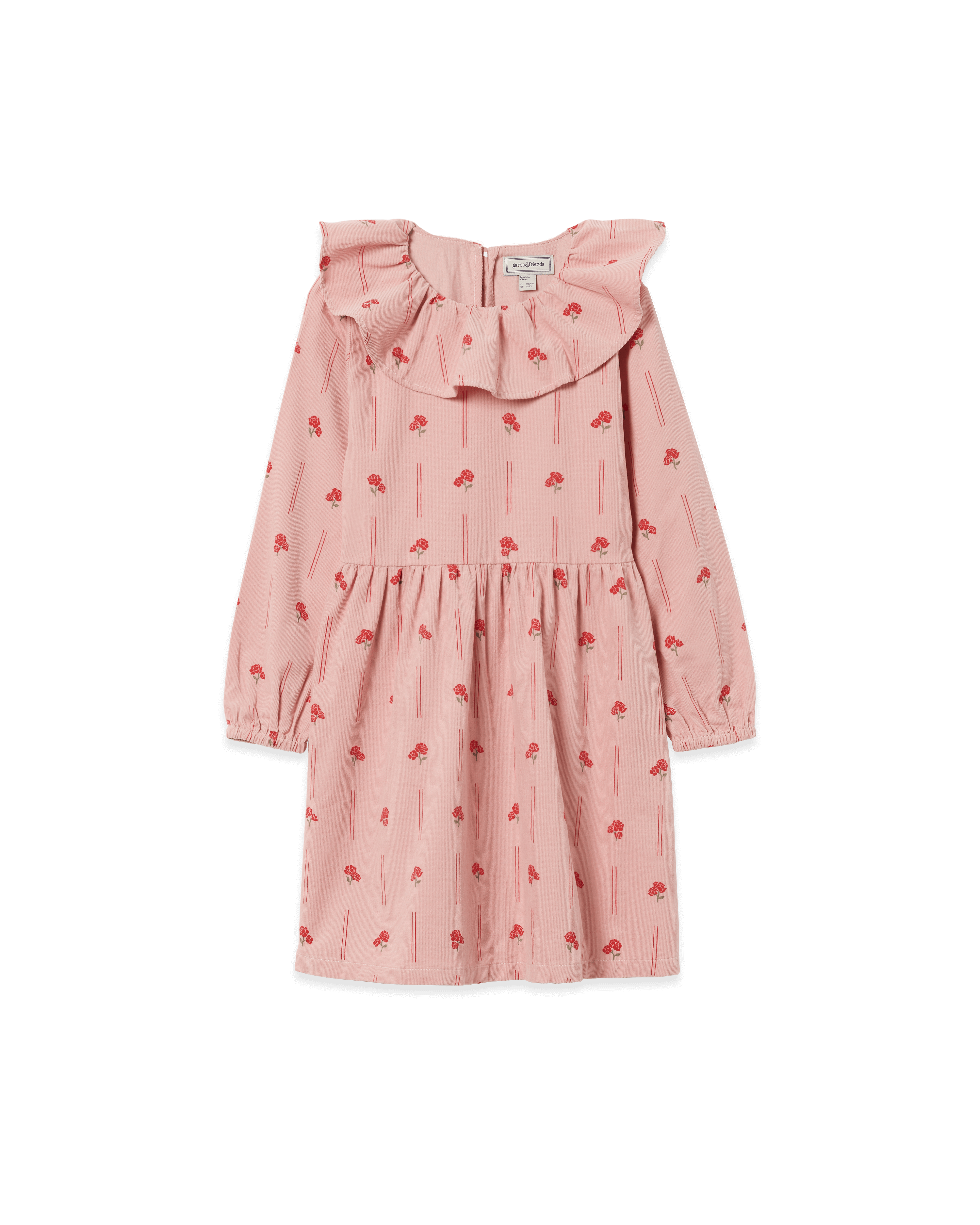  Image of Micro Corduroy Long Sleeve Dress