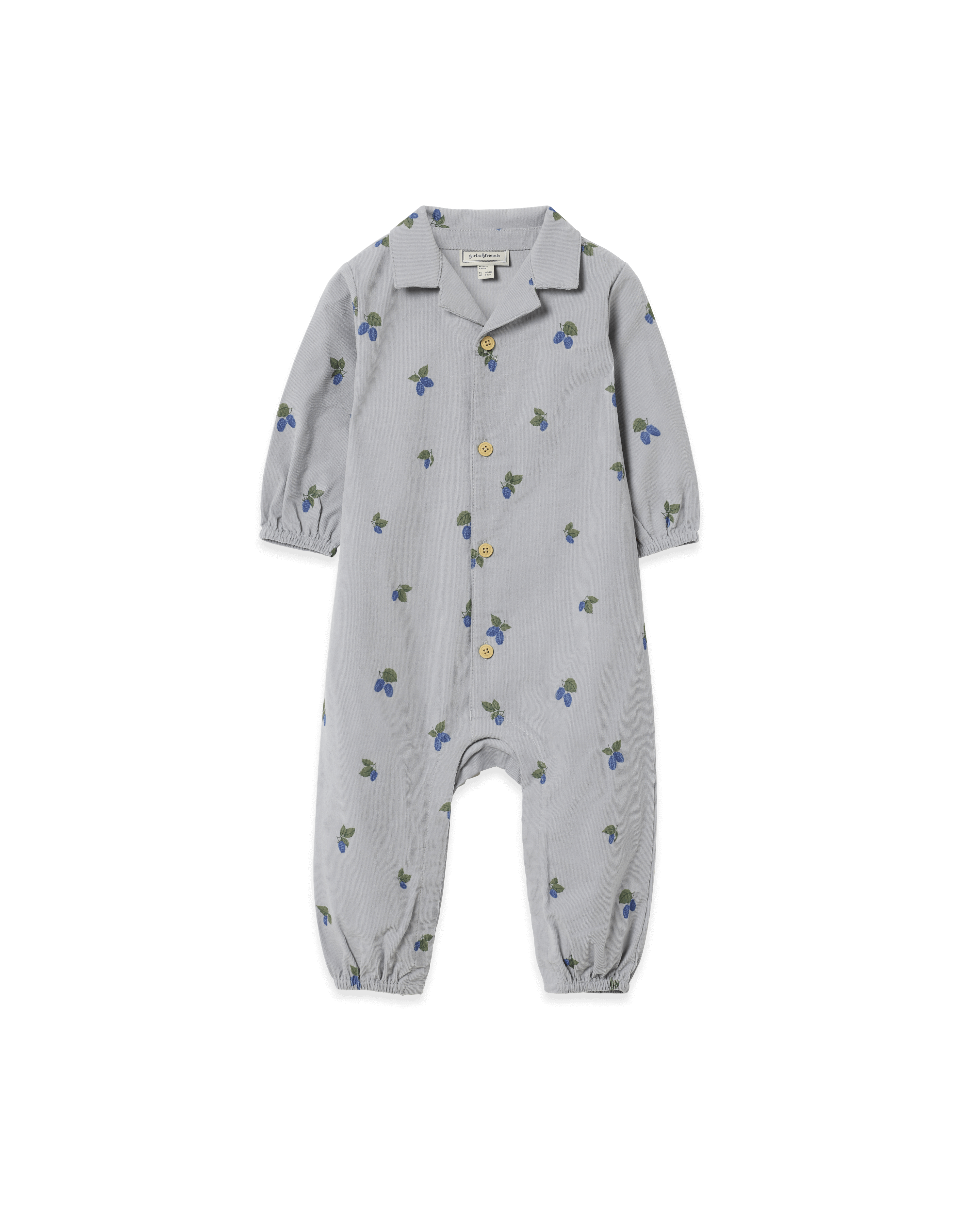  Image of Micro Corduroy Shirt Onesie