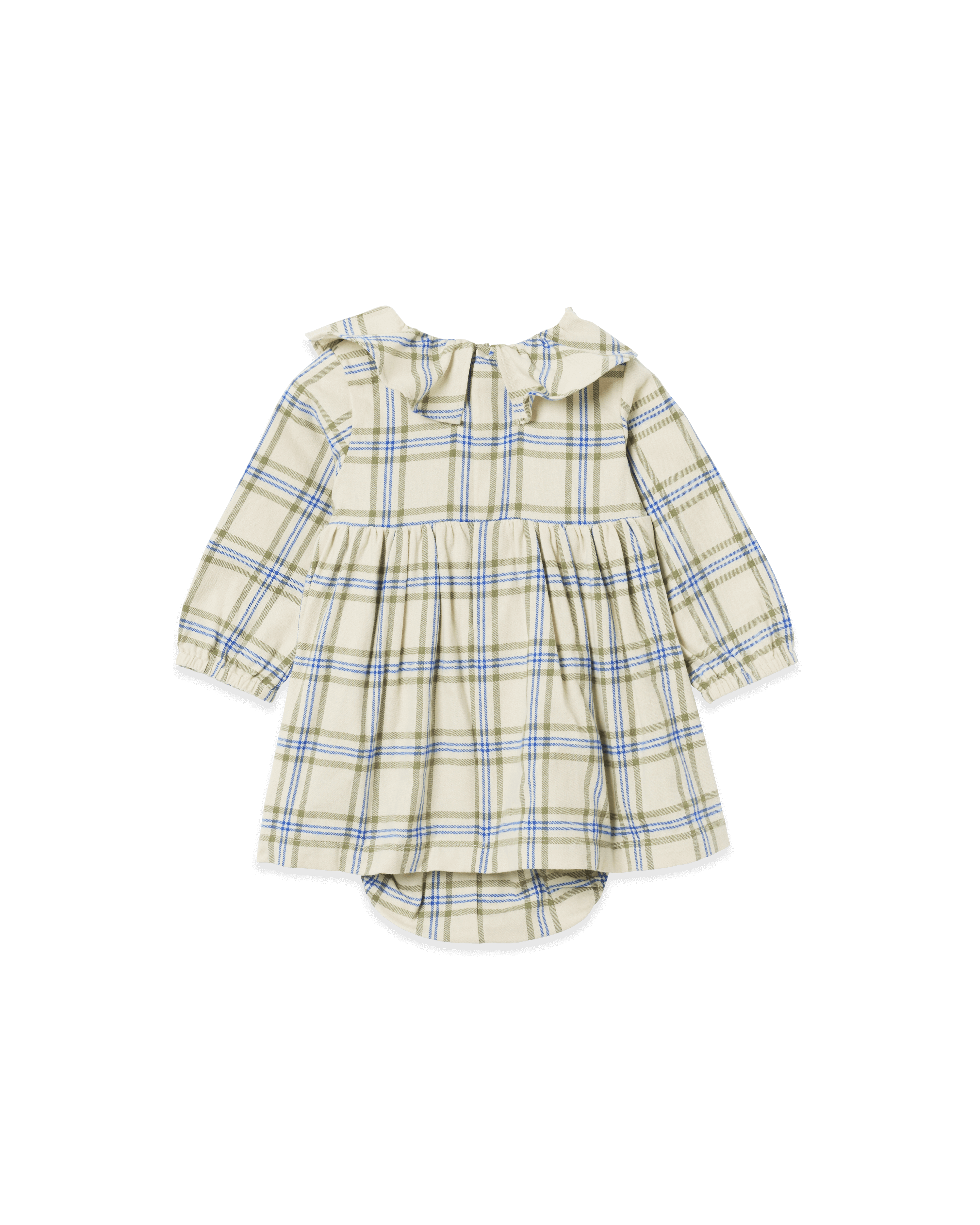  Image of Flannel Romper dress