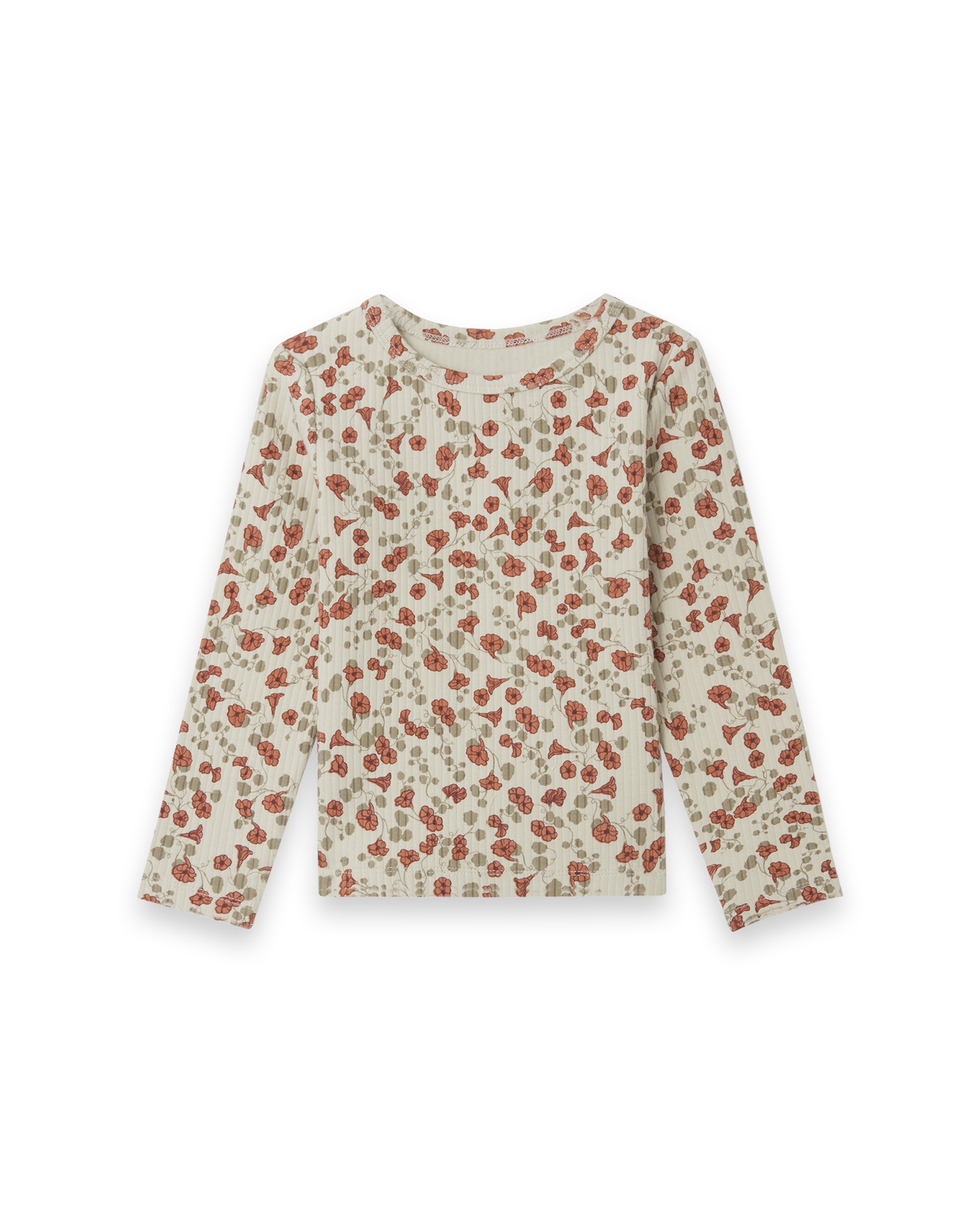  Image of Rib Jersey LS T-shirt