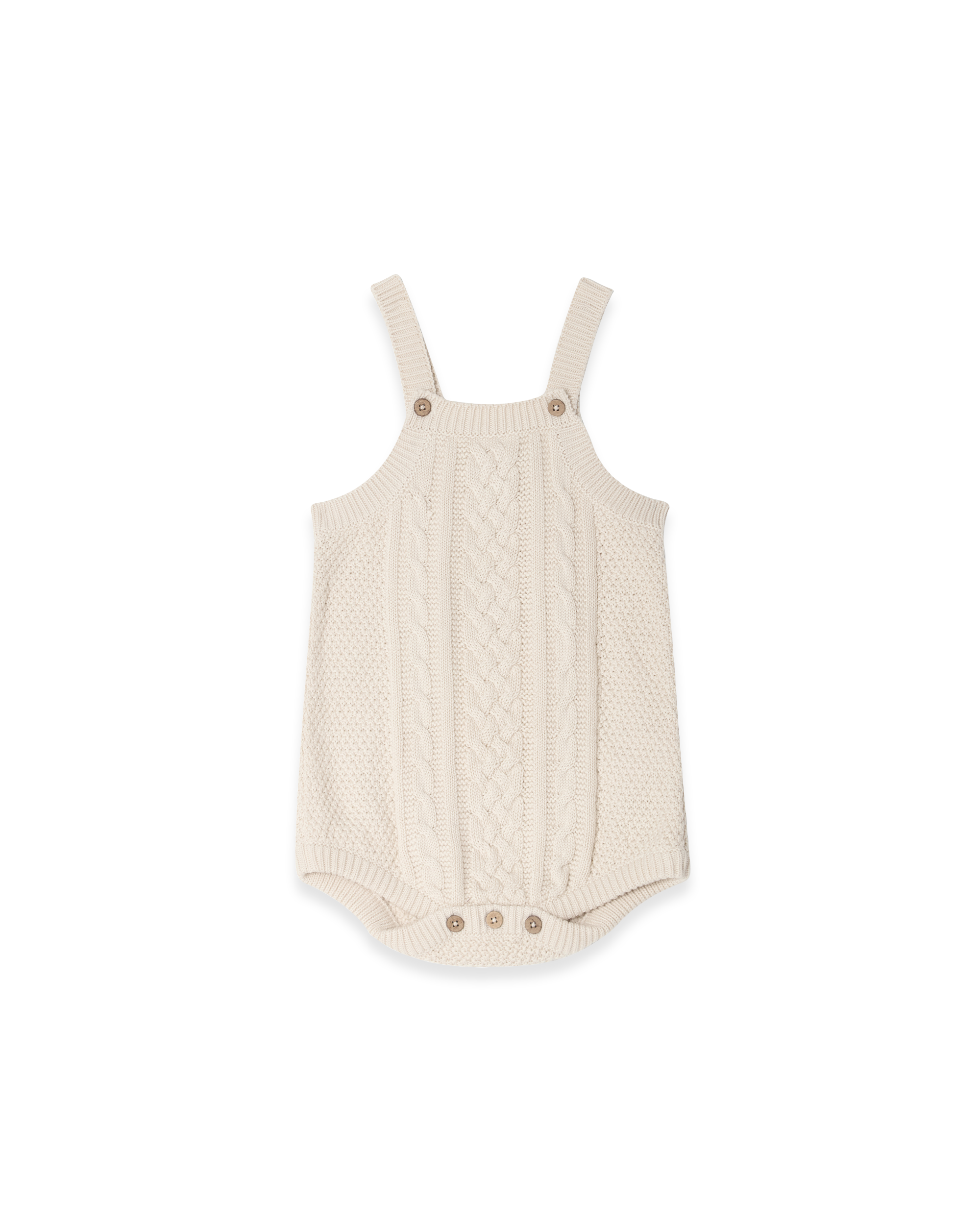  Image of Knitted Cable Romper