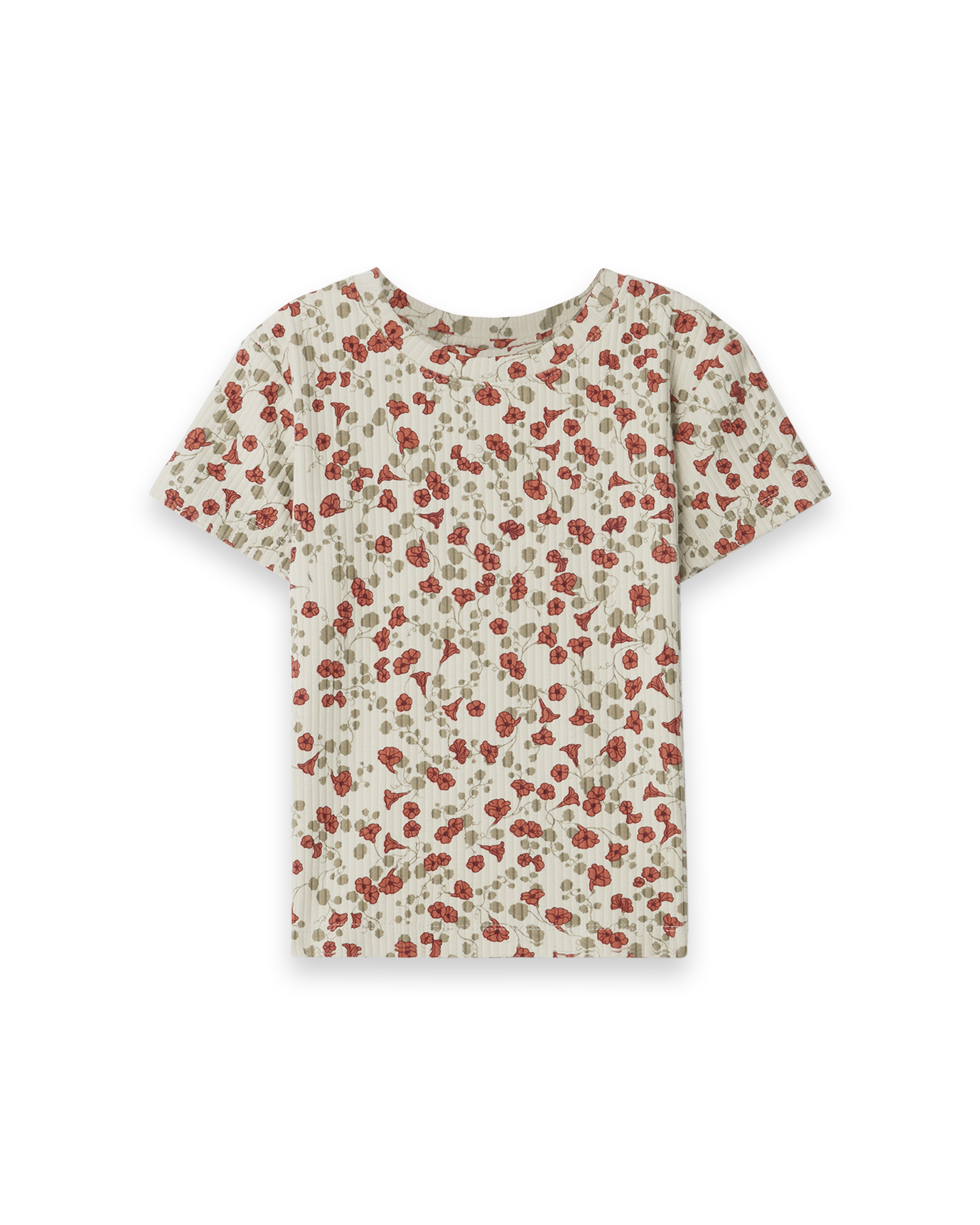  Image of Rib Jersey T-shirt