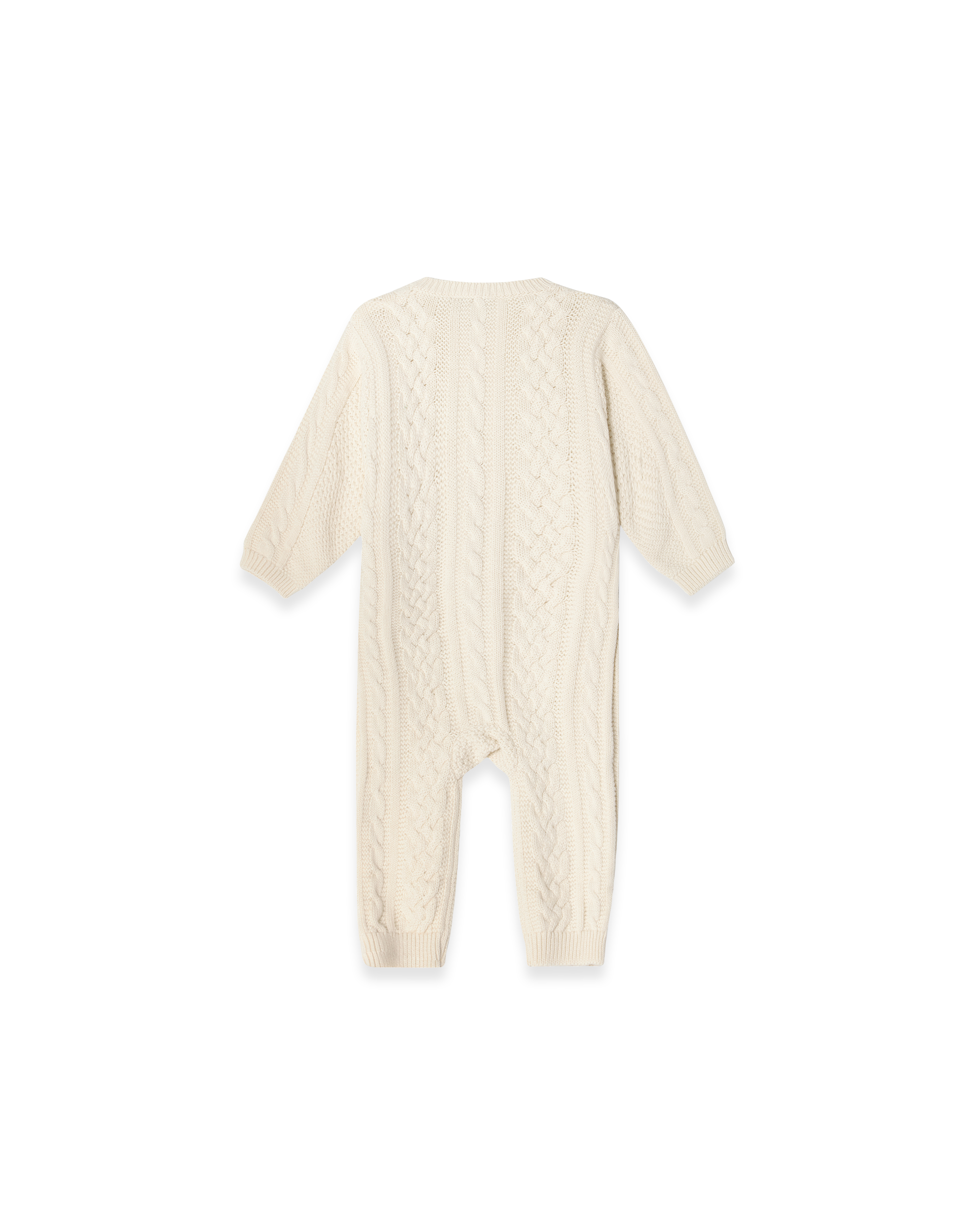  Image of Knitted Cable Onesie