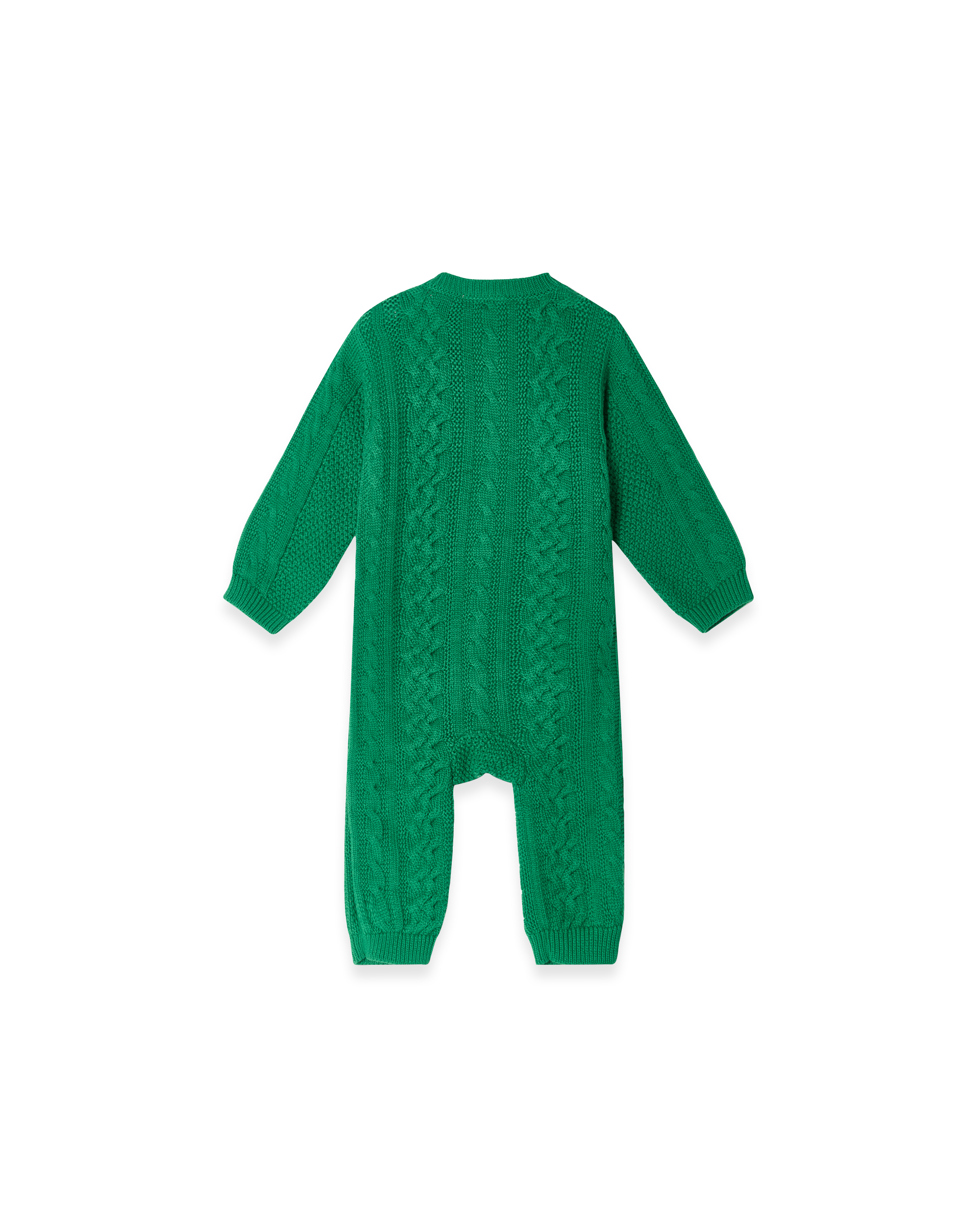  Image of Knitted Cable Onesie