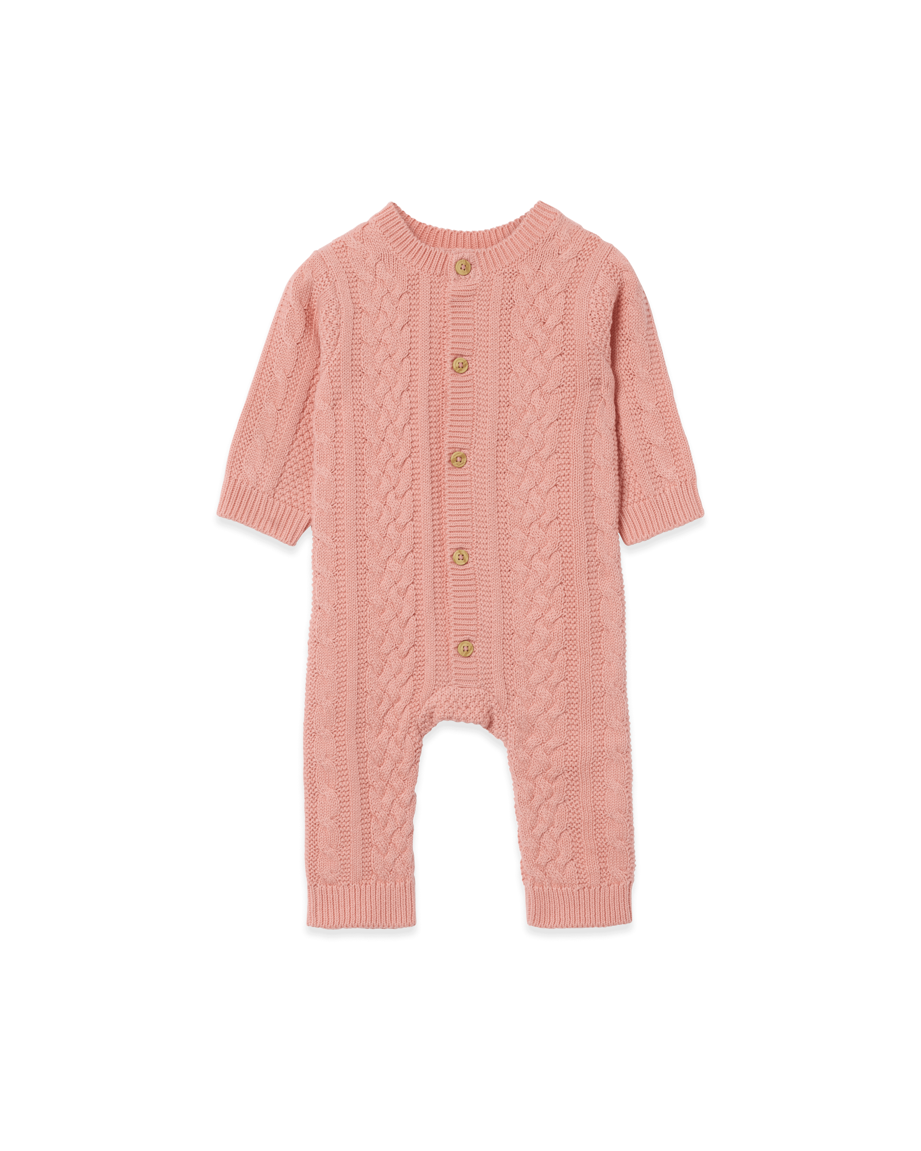 Cable Knitted Onesie