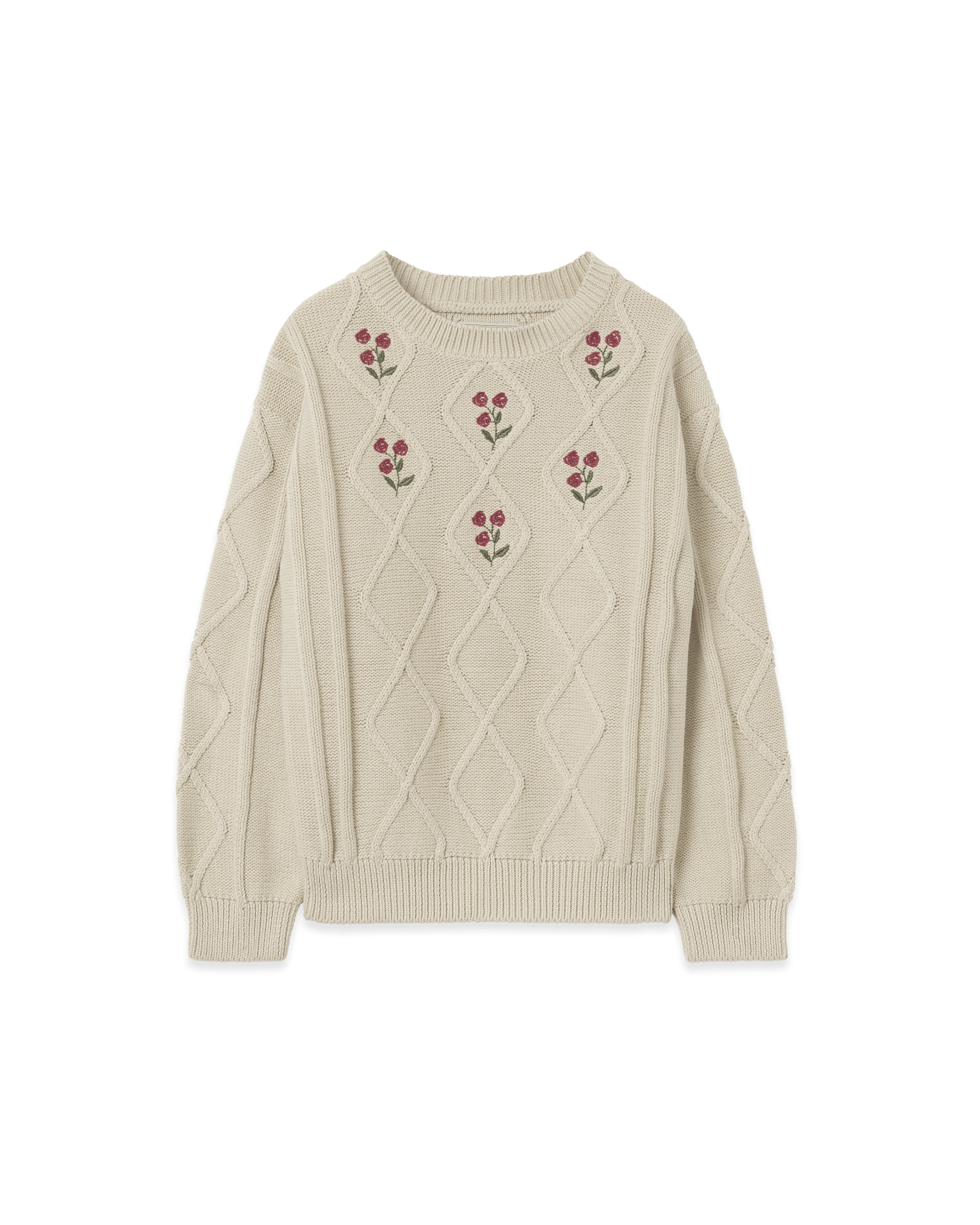 Embroidery Knitted Sweater