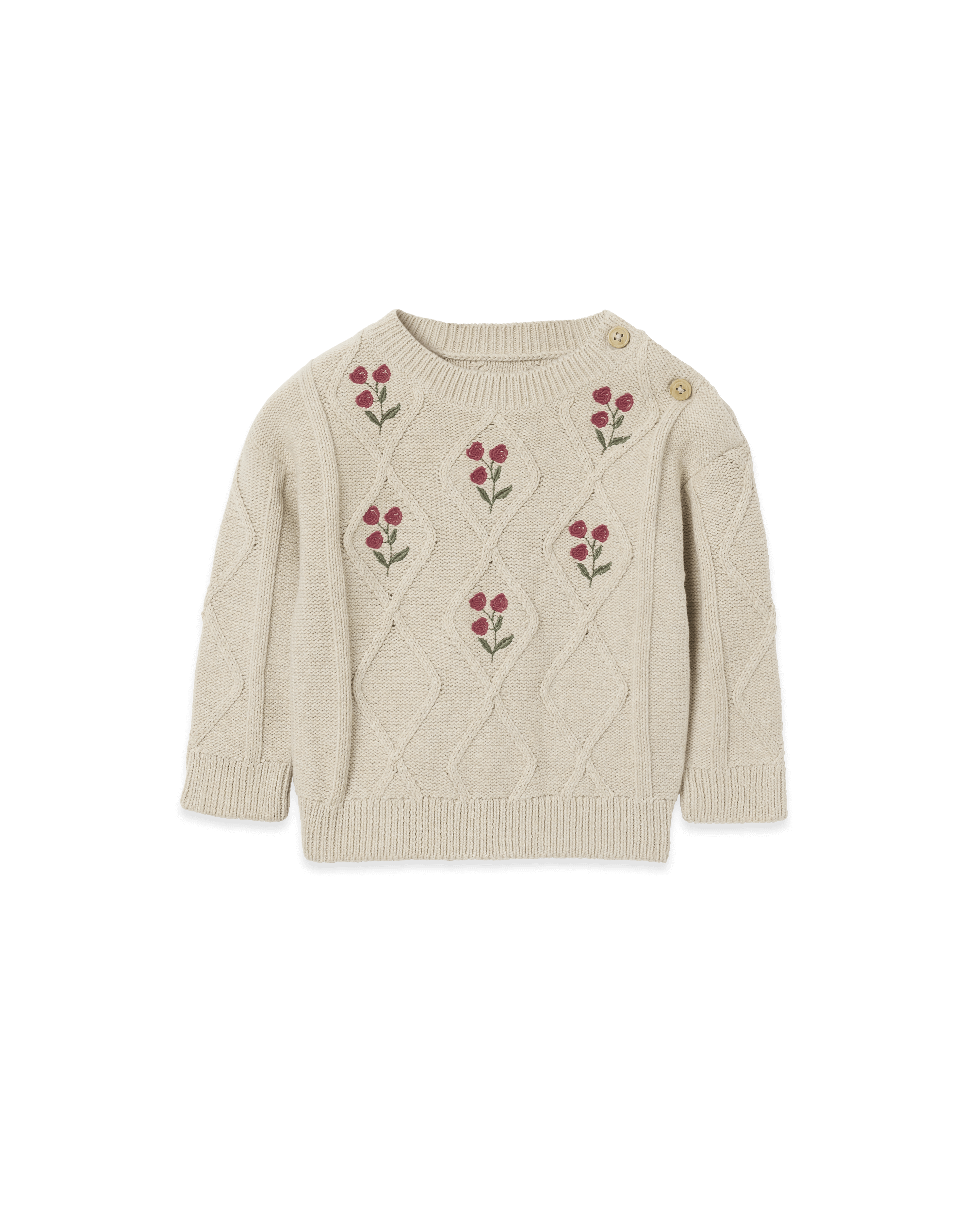 Embroidery Knitted Sweater