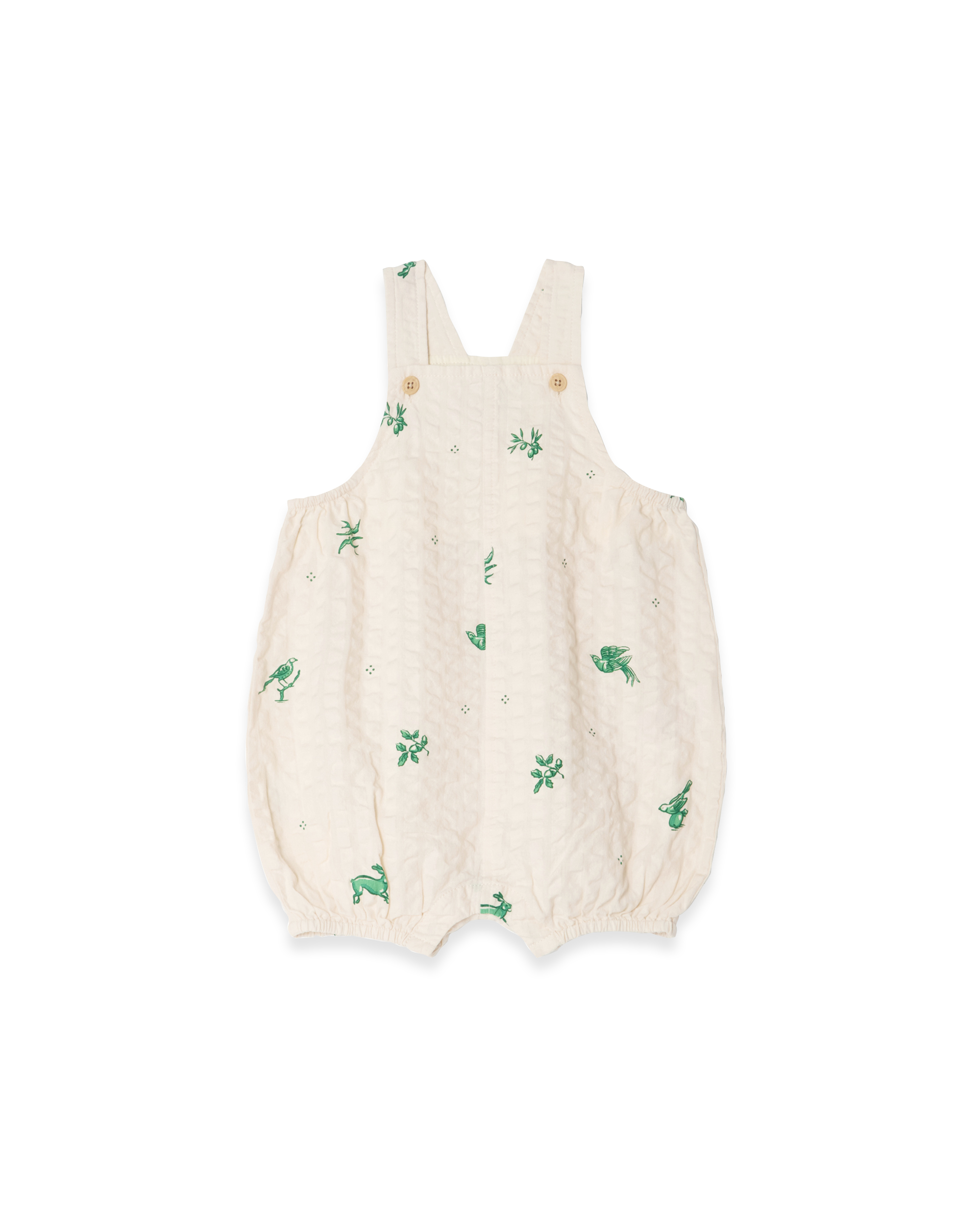 Image of Seersucker Dungarees