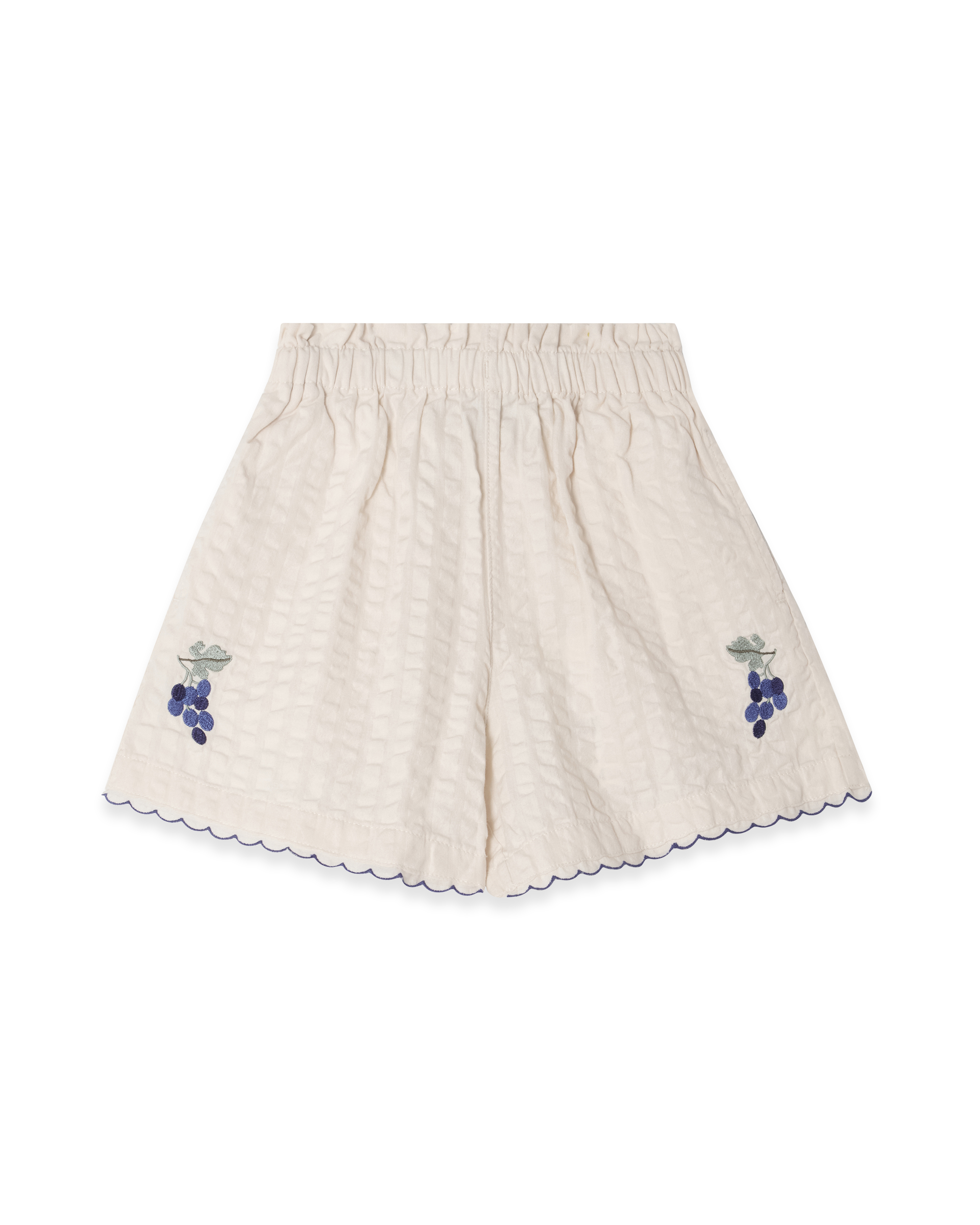 Image of Seersucker Paperbag Shorts