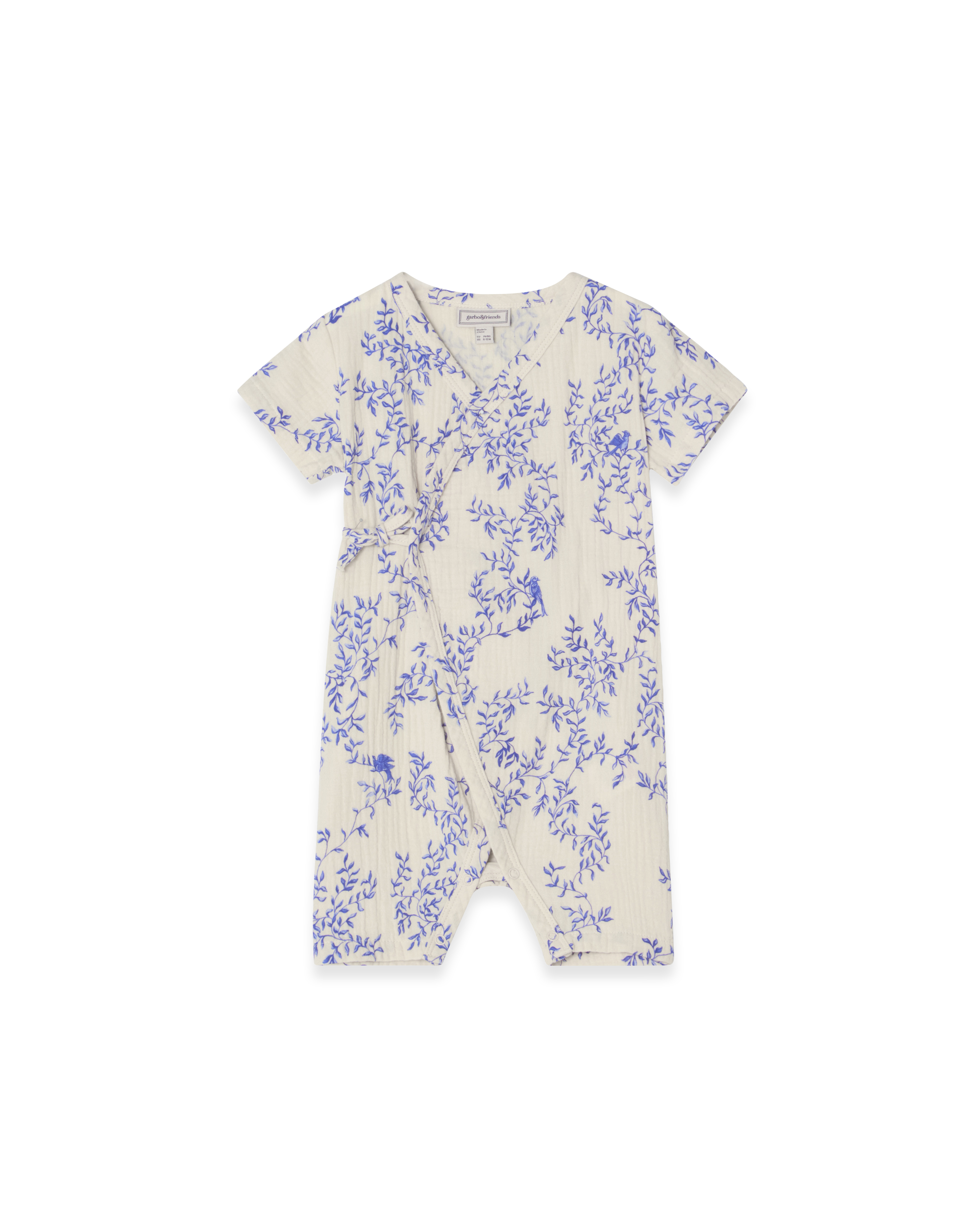  Image of Muslin Wrap Onesie