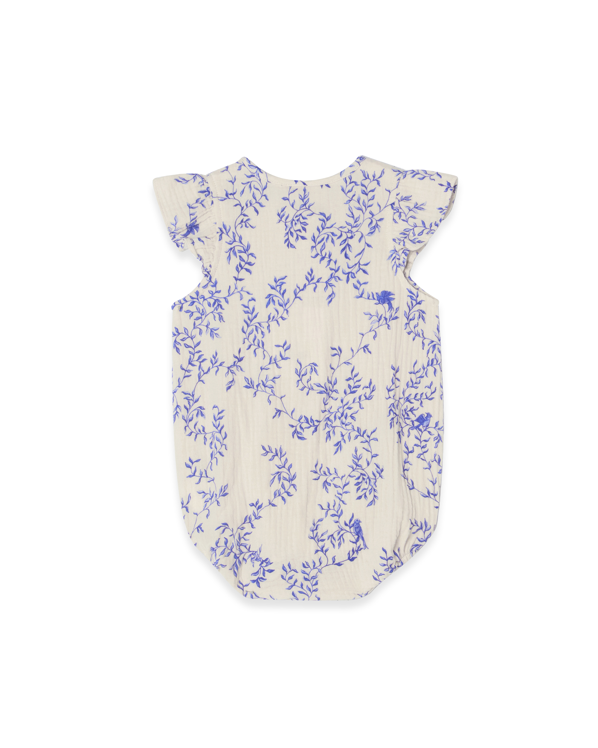 Image of Muslin Frill Romper