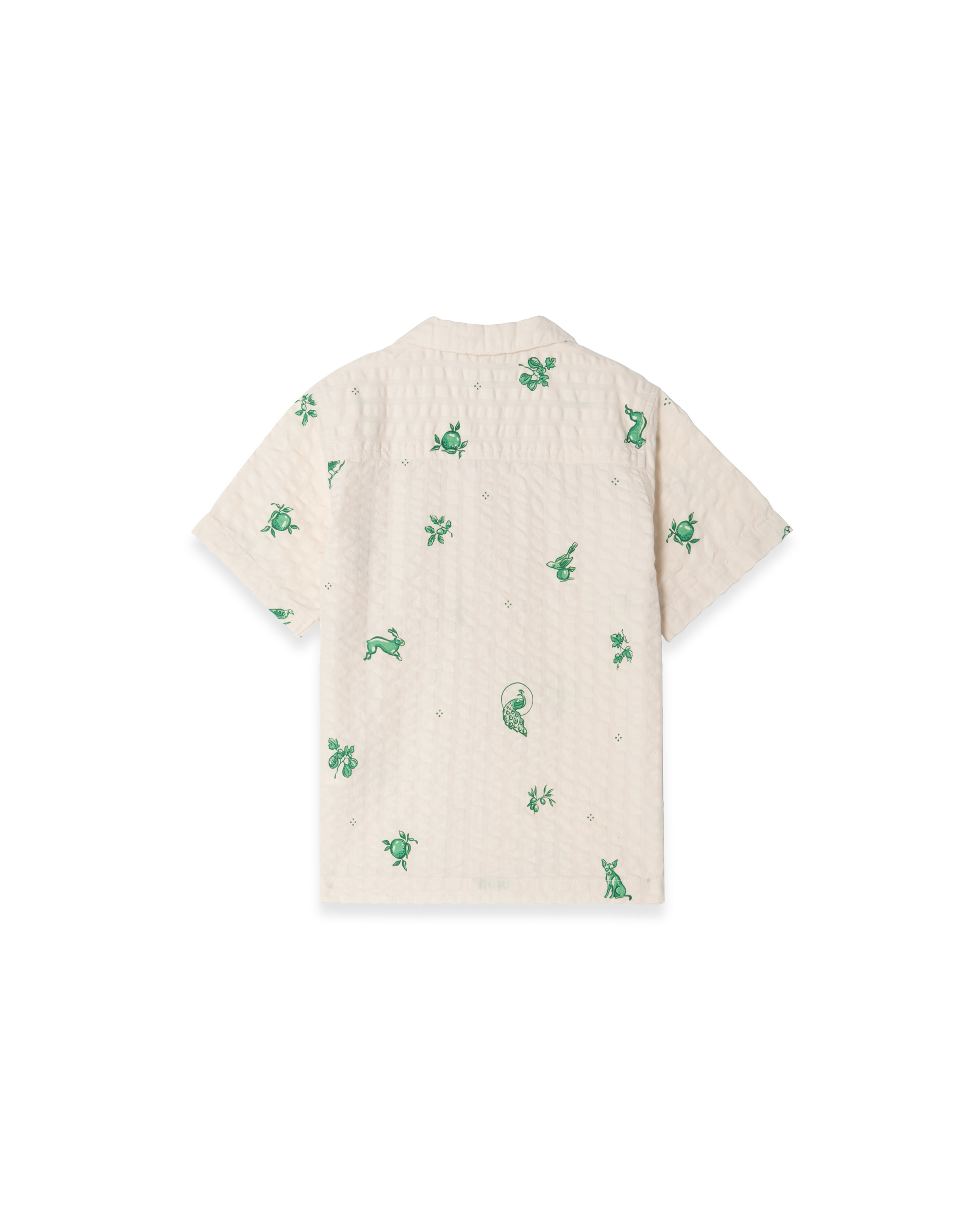 Kortärmad Skjorta i Bäckebölja