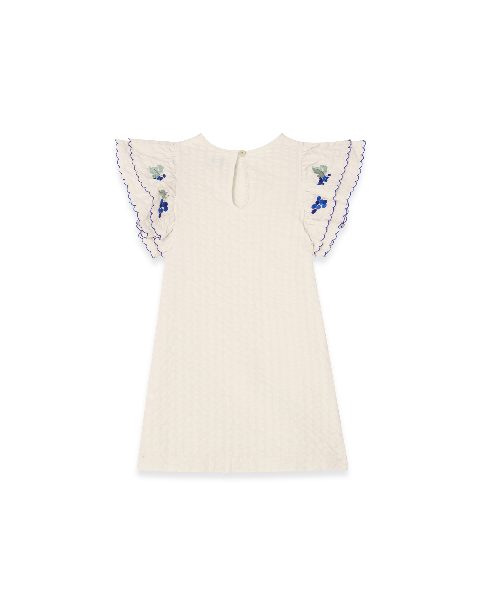  Image of Seersucker Frill Dress