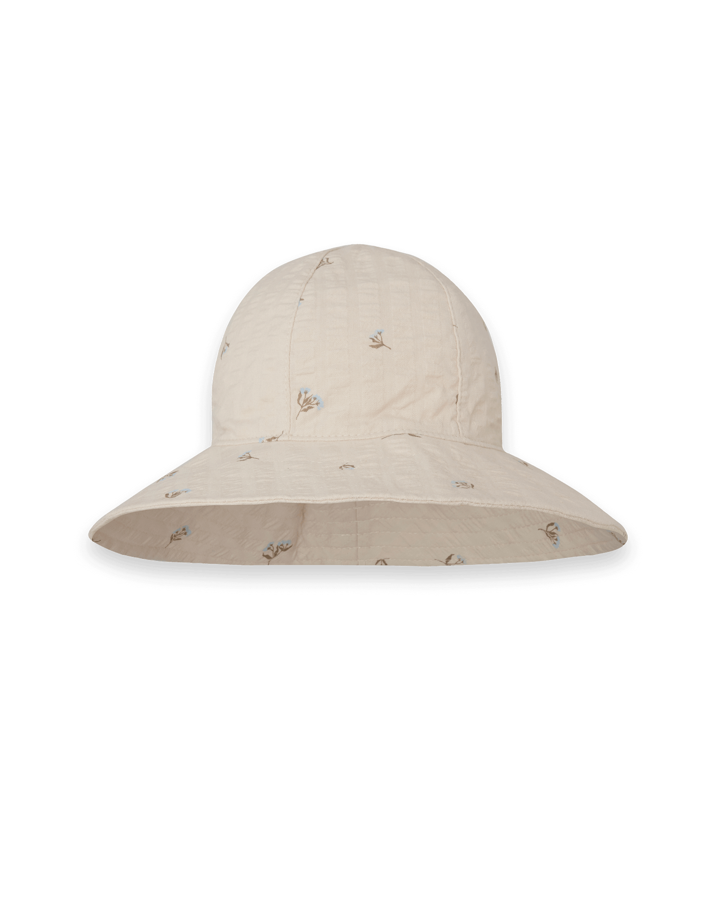 Seersucker Sun Hat