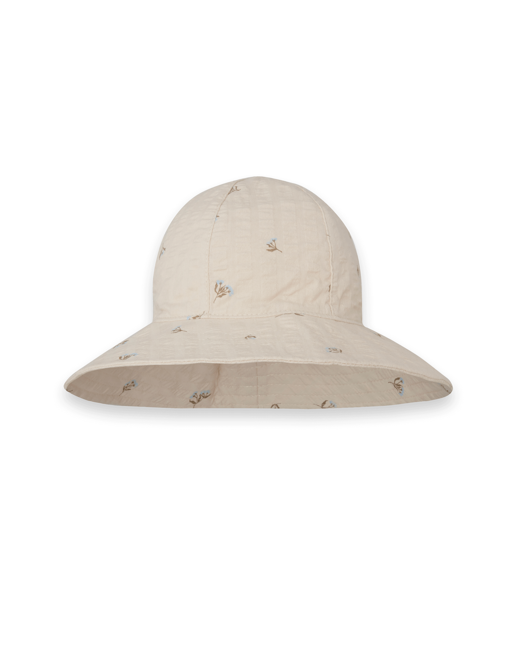 Seersucker Sun Hat